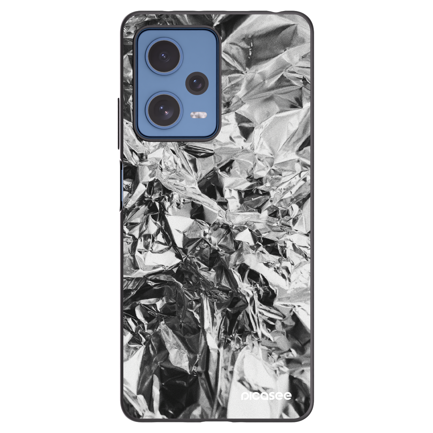 Picasee silikónový čierny obal pre Xiaomi Redmi Note 12 Pro 5G - Chrome