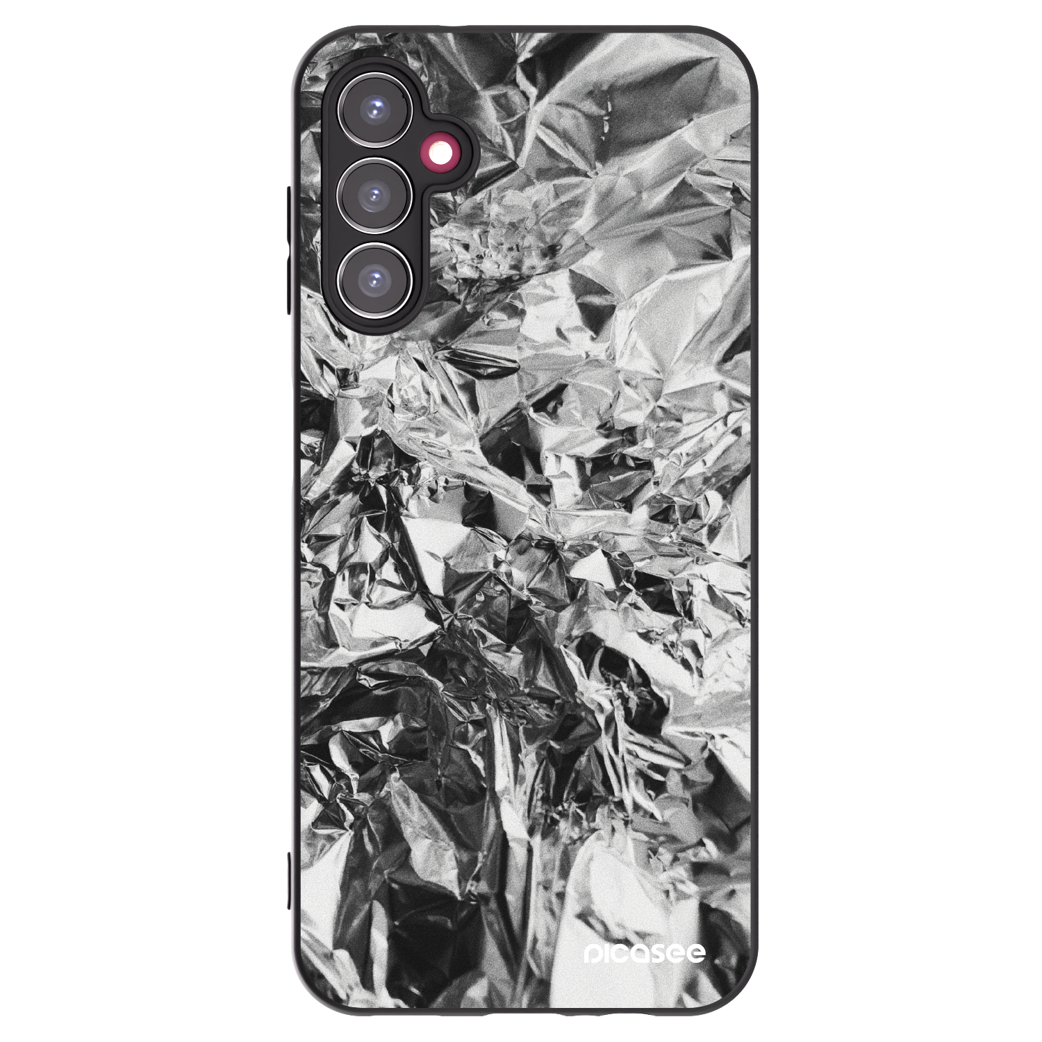 Picasee silikónový čierny obal pre Samsung Galaxy A14 4G A145R - Chrome