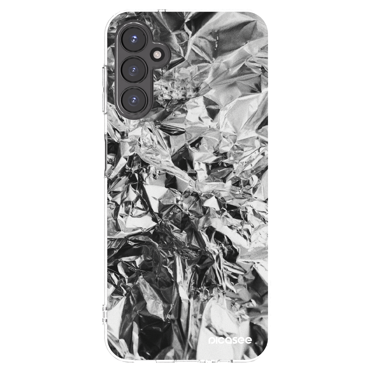 Picasee silikónový prehľadný obal pre Samsung Galaxy A14 5G A146P - Chrome