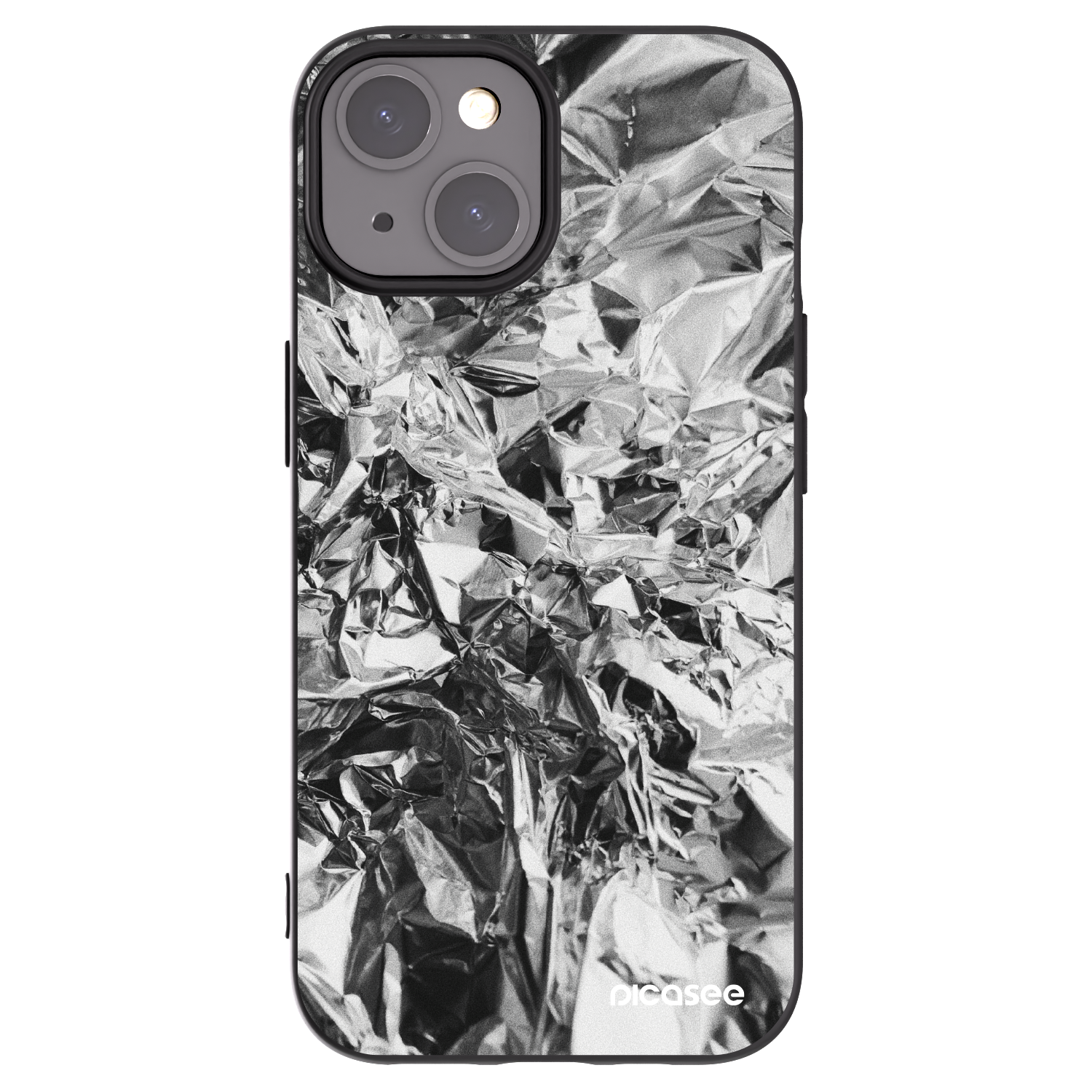 Picasee silikónový čierny obal pre Apple iPhone 15 - Chrome