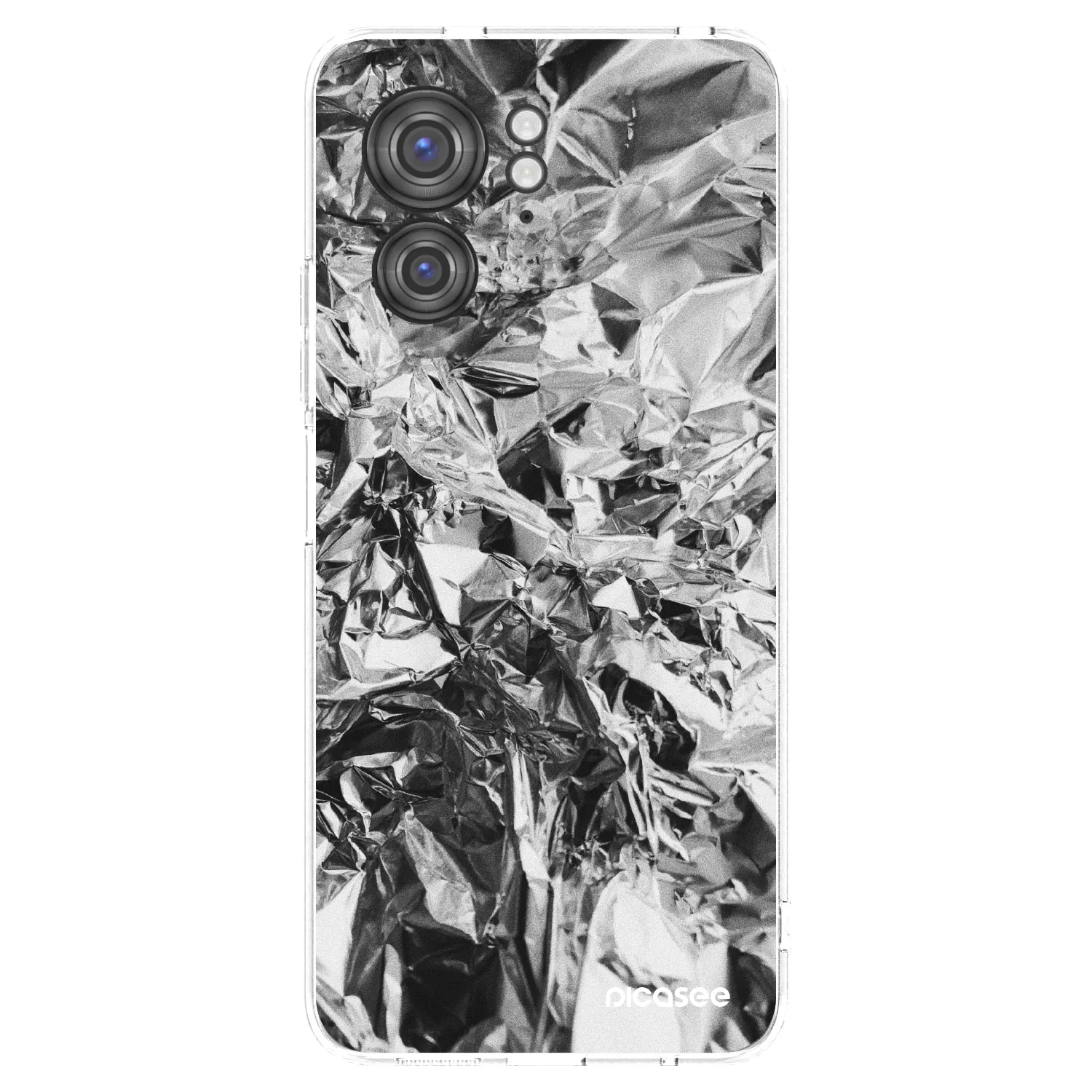 Picasee silikónový prehľadný obal pre Motorola Edge 40 - Chrome