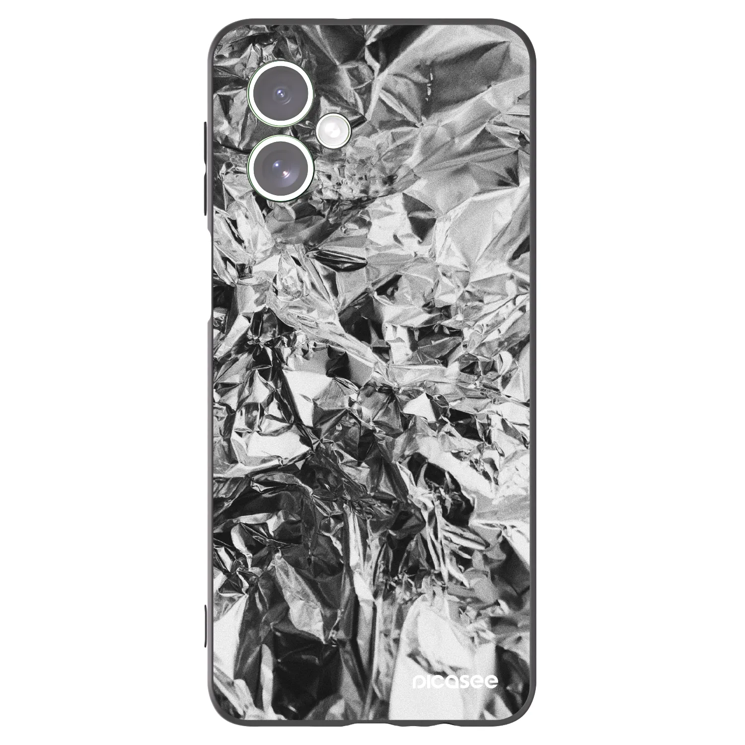 Silikónový čierny obal pre Motorola Moto G54 5G - Chrome