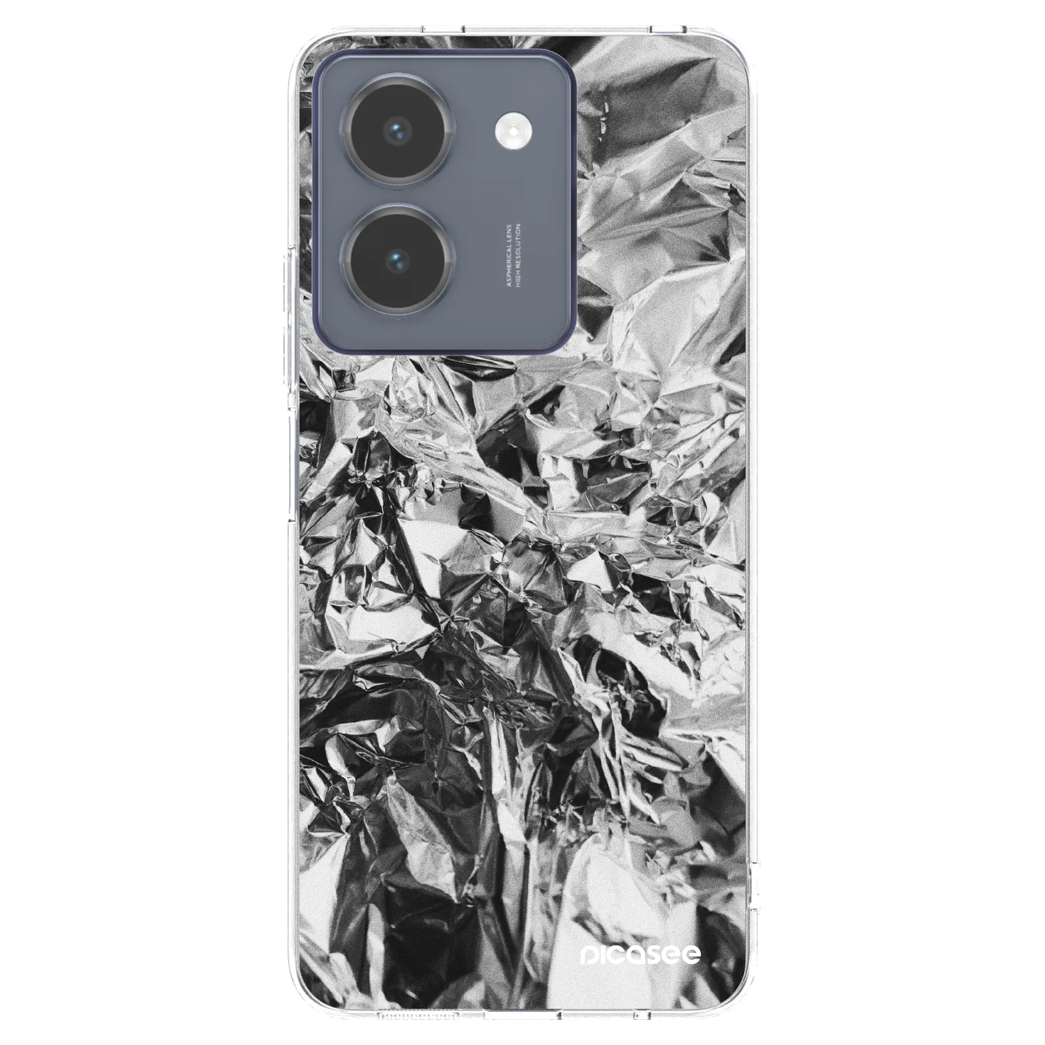 Picasee silikónový prehľadný obal pre Vivo Y36 4G - Chrome