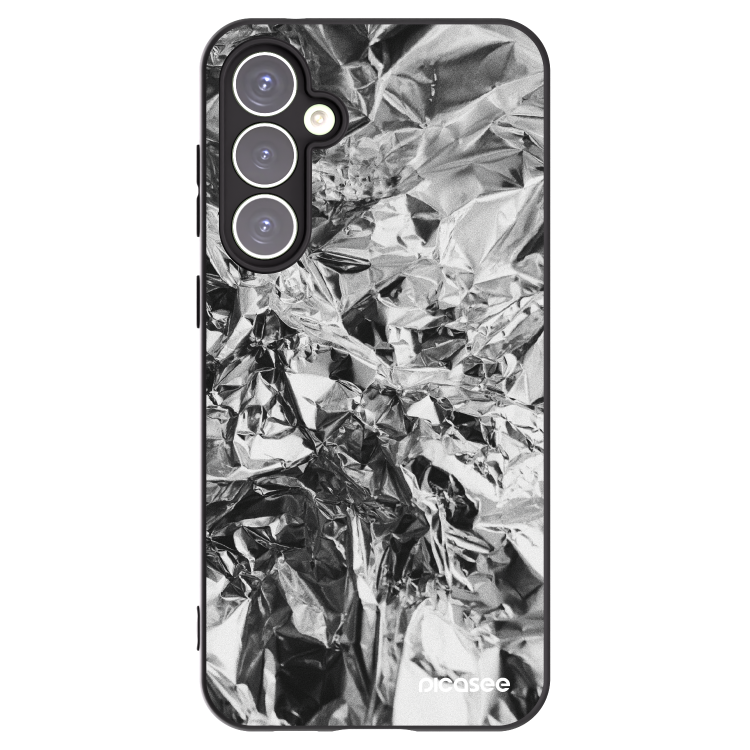 Picasee silikónový čierny obal pre Samsung Galaxy S23 FE S711B - Chrome
