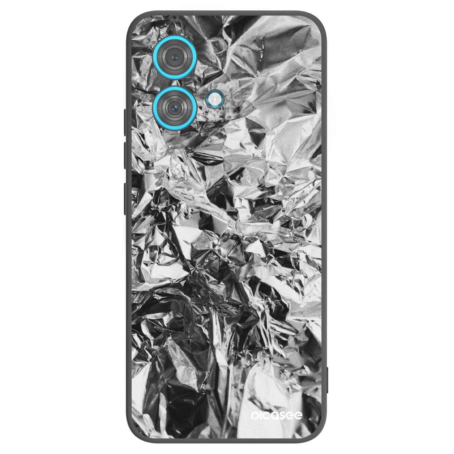 Picasee silikónový čierny obal pre Motorola Edge 40 Neo - Chrome