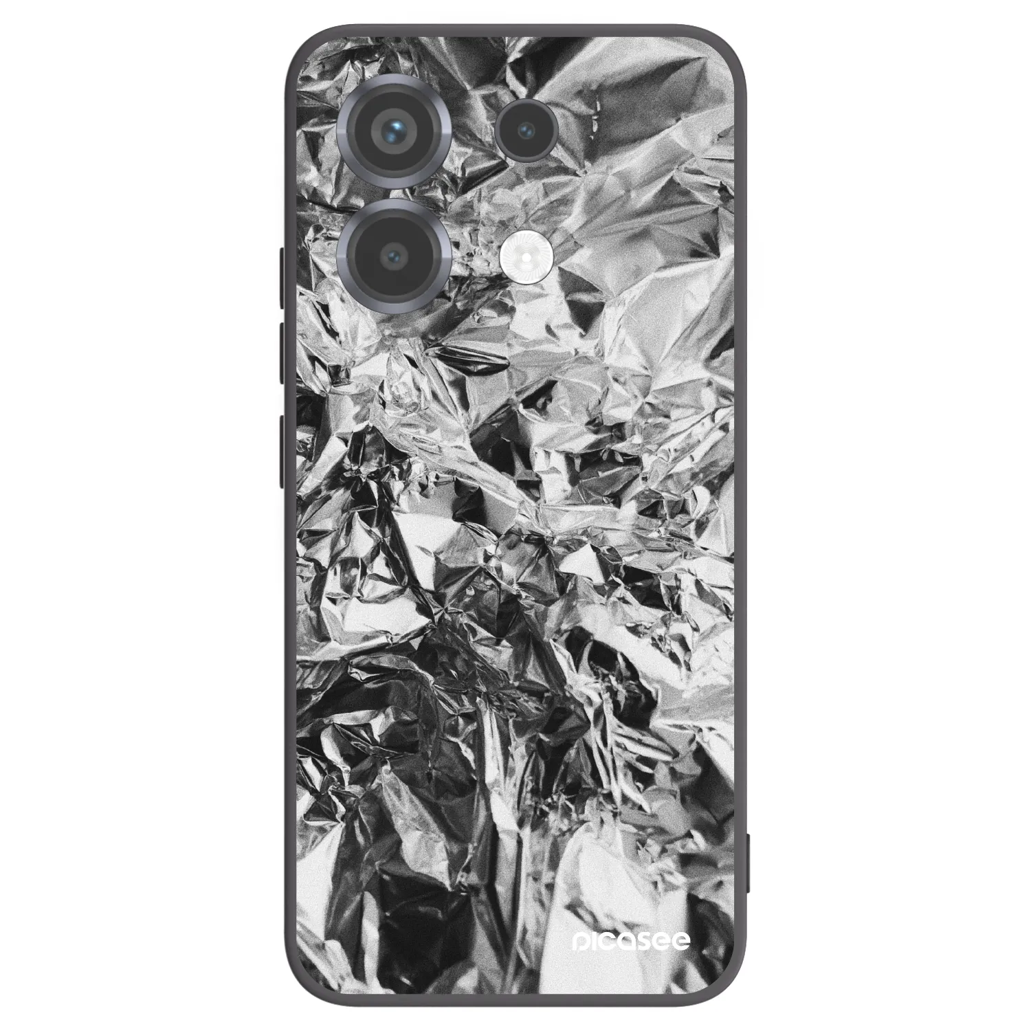Picasee silikónový čierny obal pre Xiaomi Poco X6 - Chrome