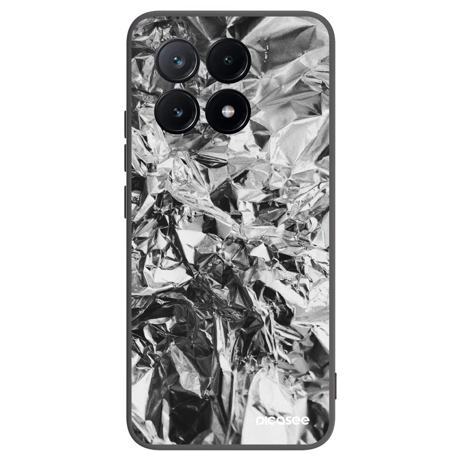 Picasee silikónový čierny obal pre Xiaomi Poco X6 Pro - Chrome