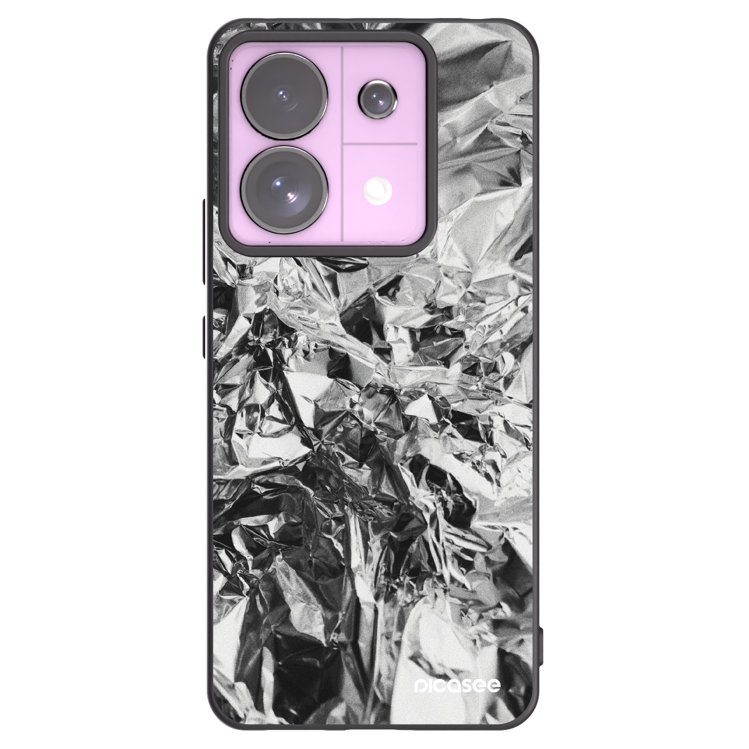 Picasee silikónový čierny obal pre Xiaomi Redmi Note 13 Pro 5G - Chrome