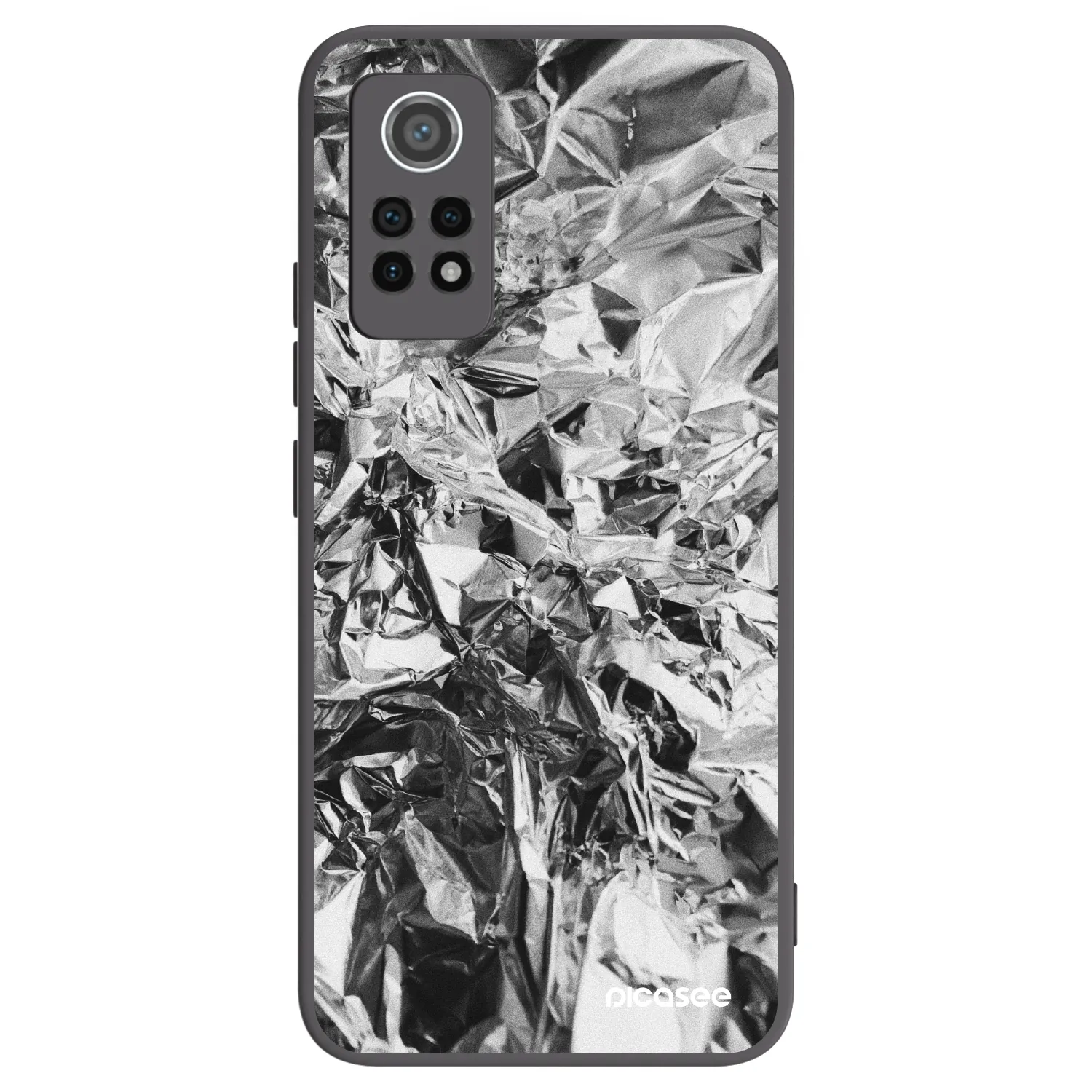 Picasee silikónový čierny obal pre Xiaomi Redmi Note 12 Pro 4G - Chrome