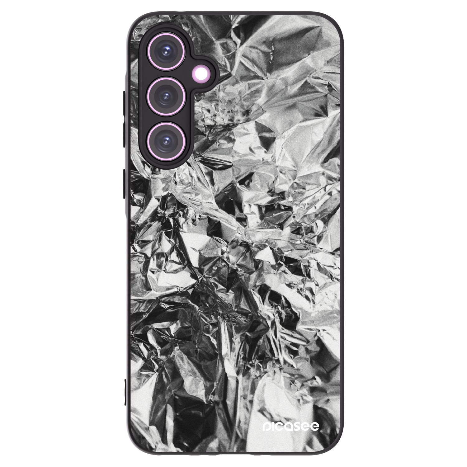 Picasee silikónový čierny obal pre Samsung Galaxy A35 5G A356B - Chrome