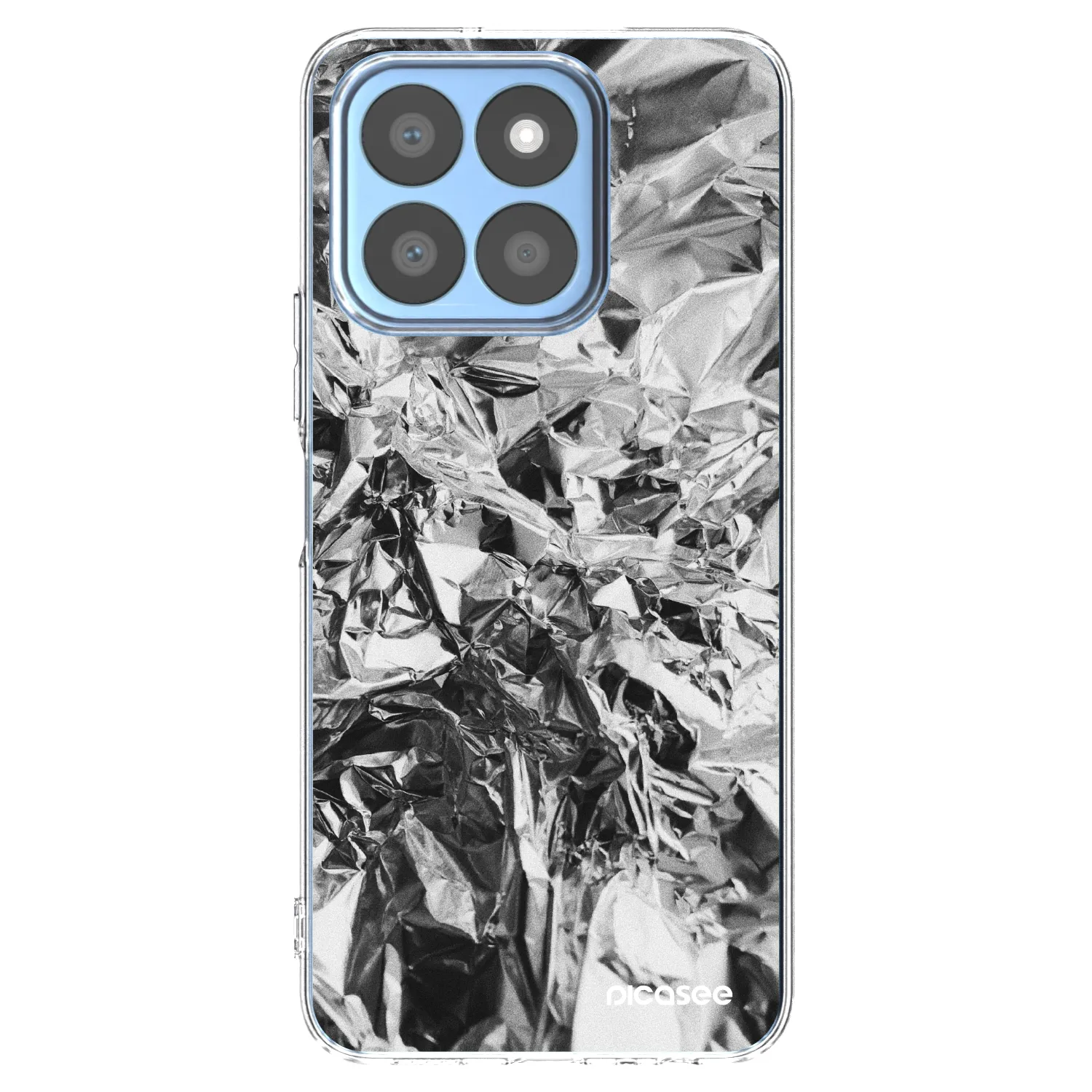 Picasee silikónový prehľadný obal pre Honor X8b - Chrome