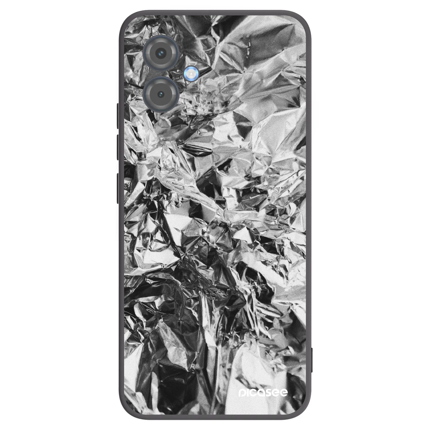Picasee silikónový čierny obal pre Motorola Moto G14 - Chrome