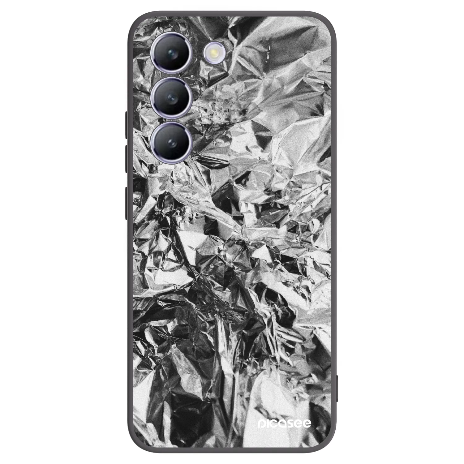 Picasee silikónový čierny obal pre Vivo V40 SE 5G - Chrome