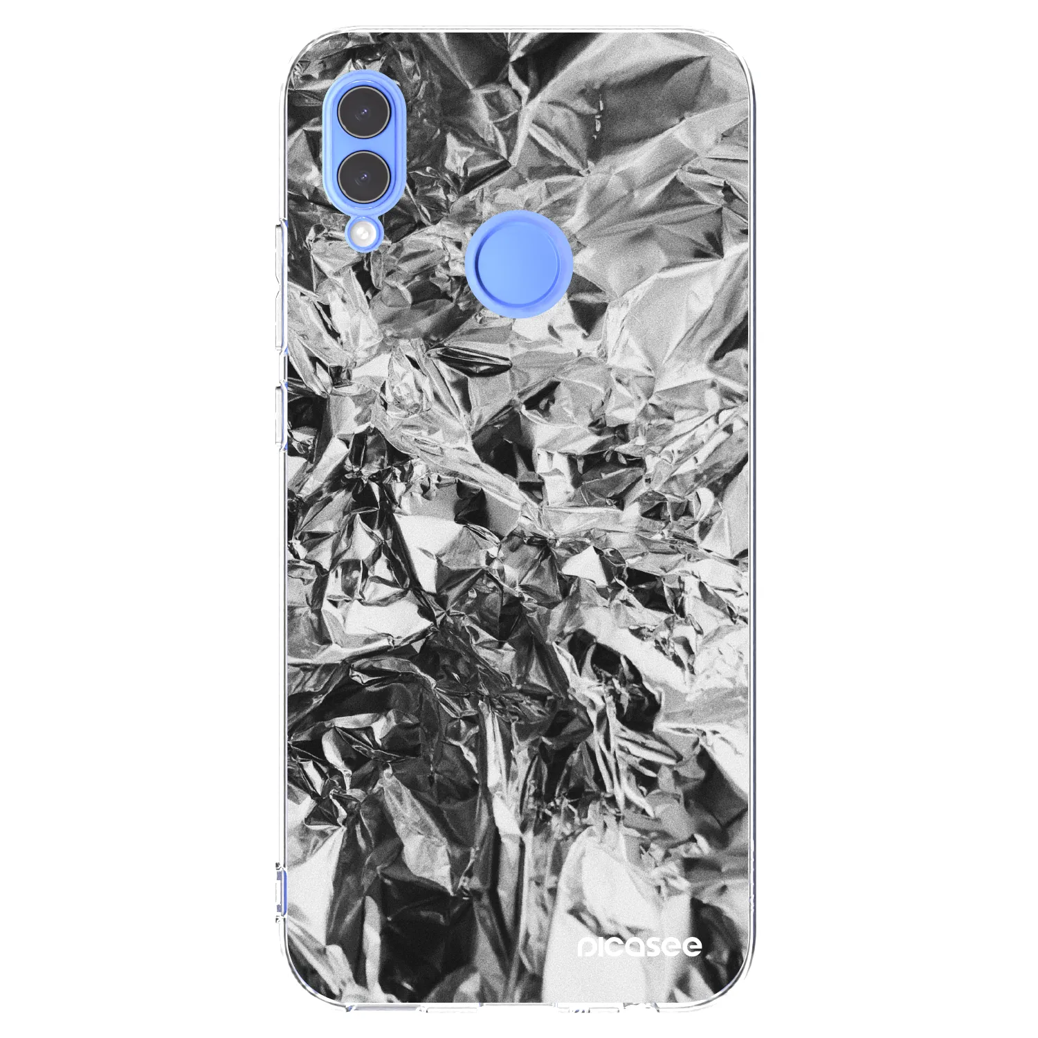 Picasee silikónový prehľadný obal pre Huawei P Smart 2019 - Chrome