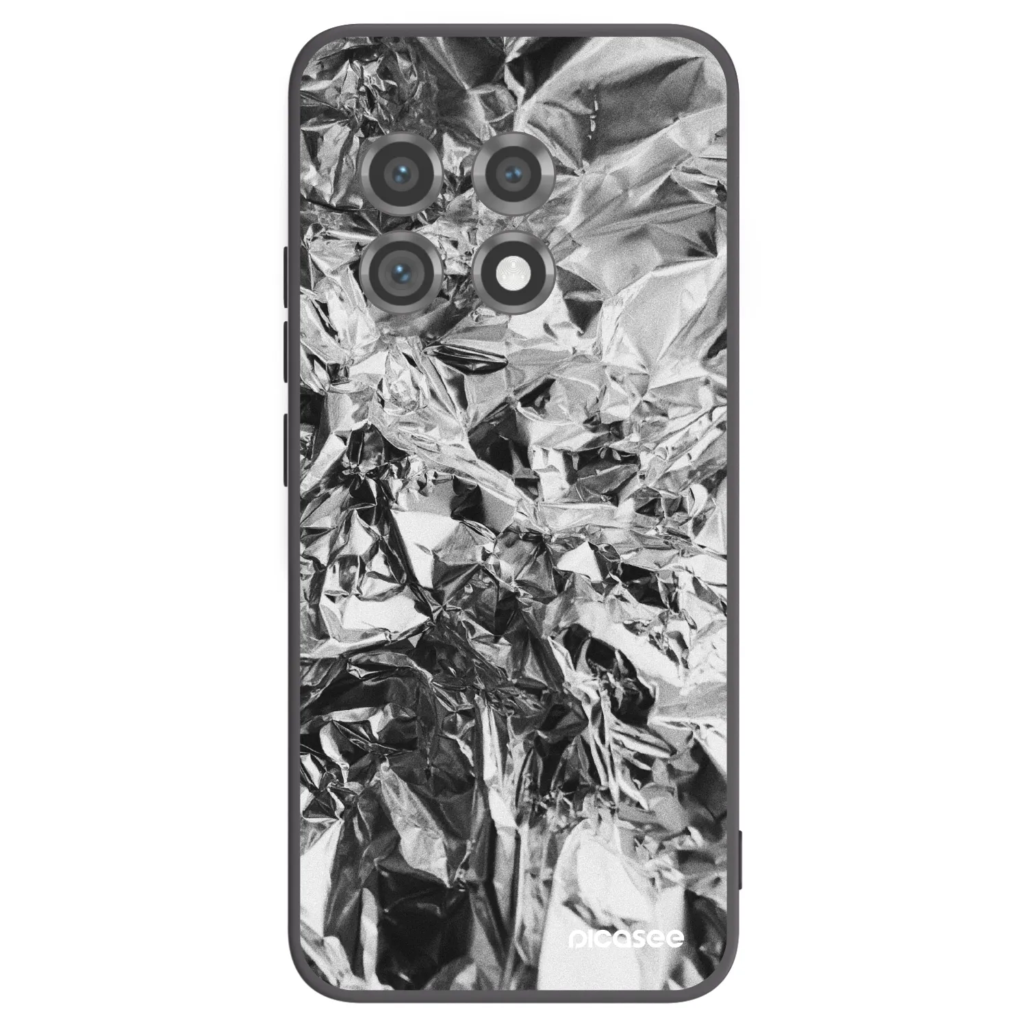 Picasee silikónový čierny obal pre OnePlus 11 5G - Chrome