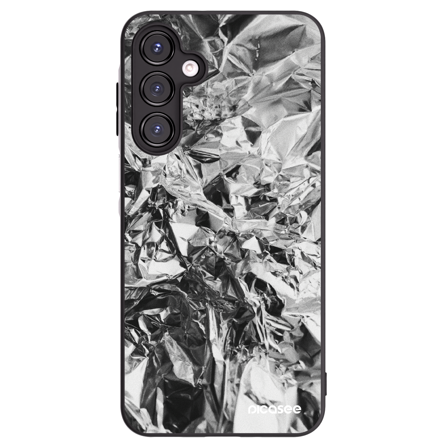 Picasee silikónový čierny obal pre Samsung Galaxy A16 5G - Chrome