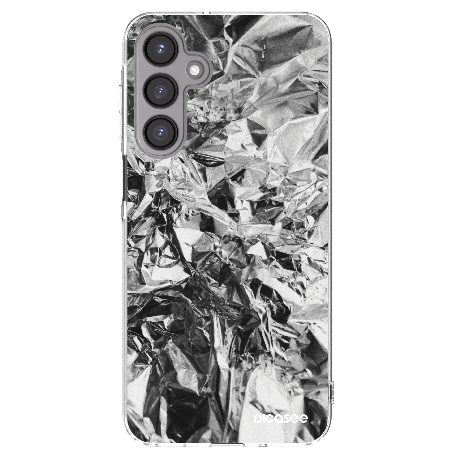 Picasee silikónový prehľadný obal pre Samsung Galaxy A16 5G - Chrome