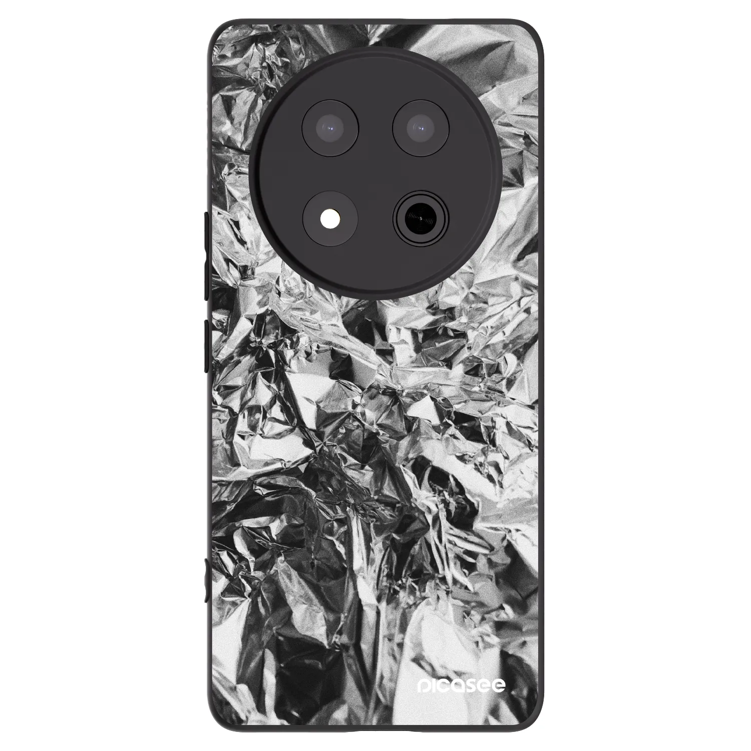 Picasee silikónový čierny obal pre Honor Magic7 Lite 5G - Chrome