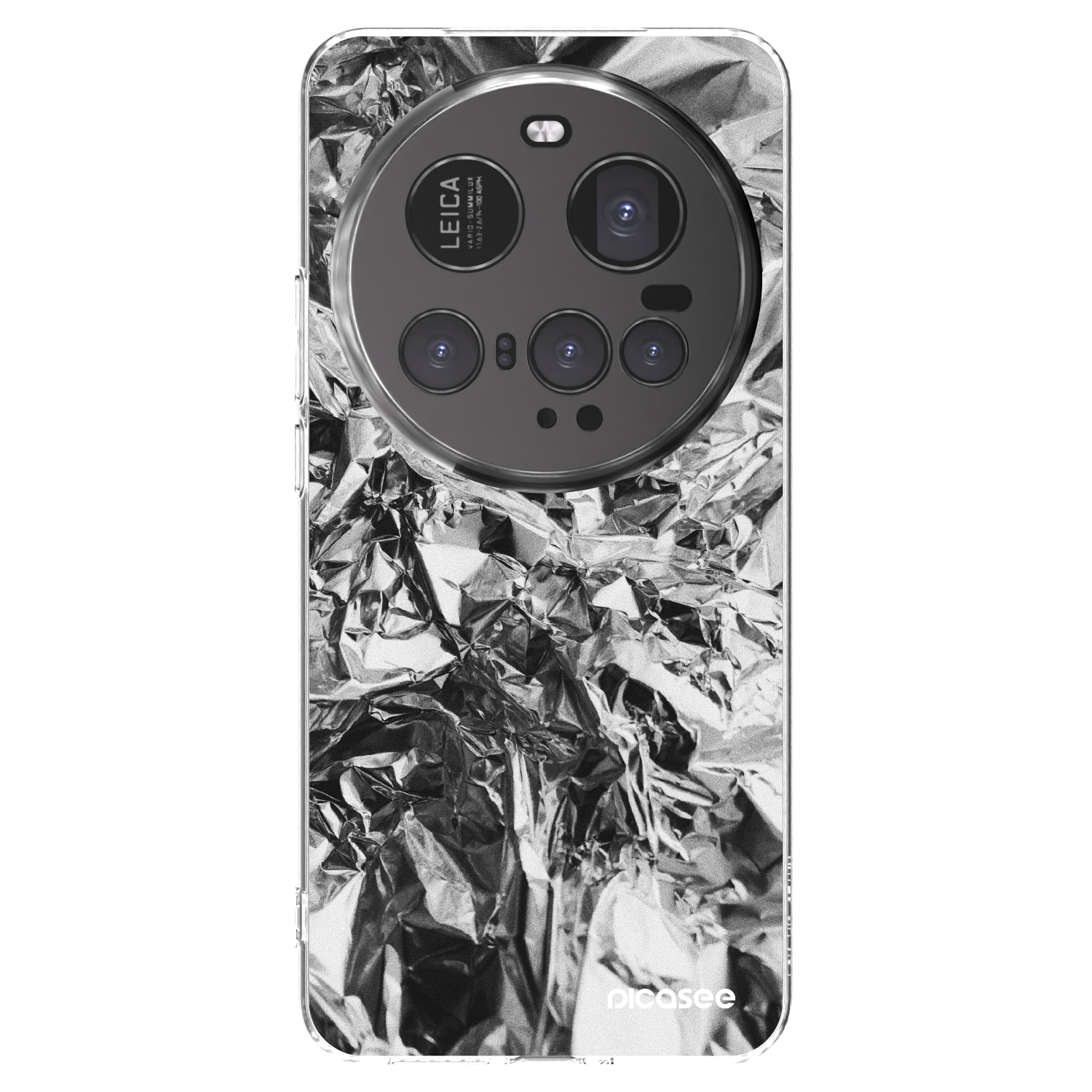 Picasee silikónový prehľadný obal pre Xiaomi 15 Ultra - Chrome