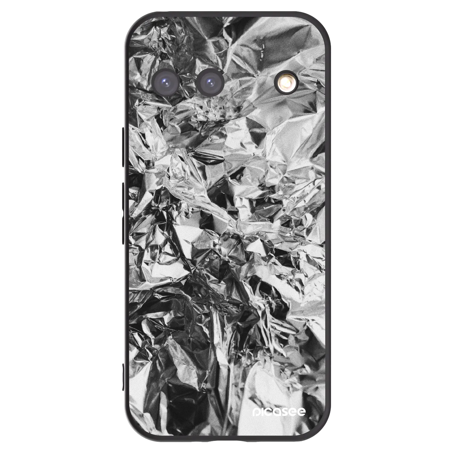 Picasee silikónový čierny obal pre Google Pixel 9 - Chrome