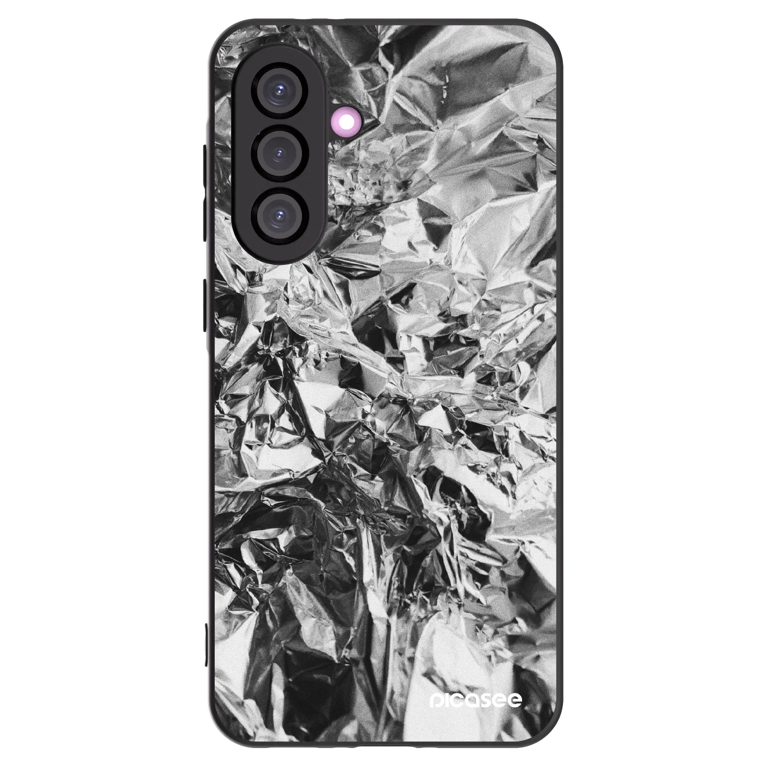 Picasee silikónový čierny obal pre Samsung Galaxy A56 5G A566B - Chrome