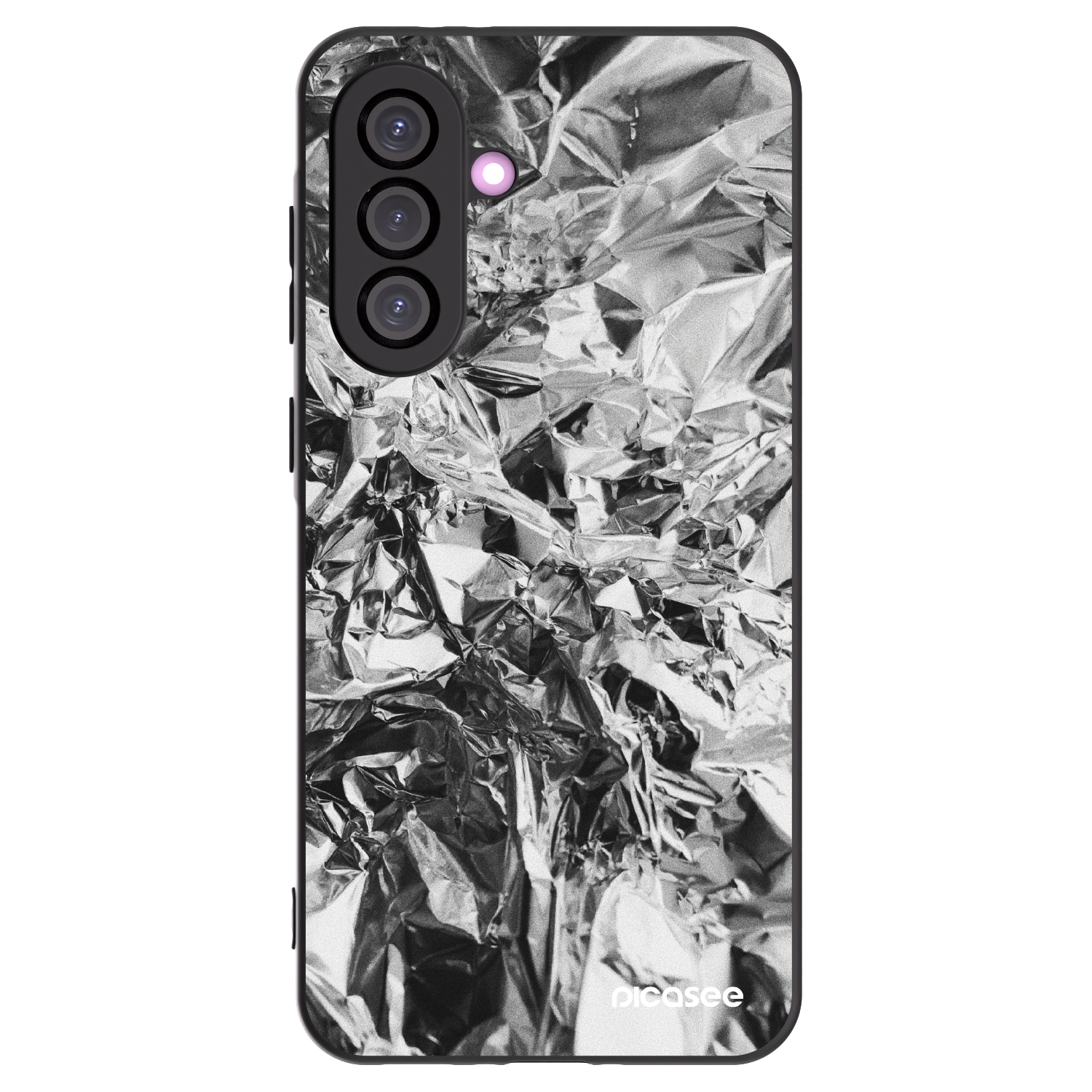 Picasee silikónový čierny obal pre Samsung Galaxy A36 5G - Chrome