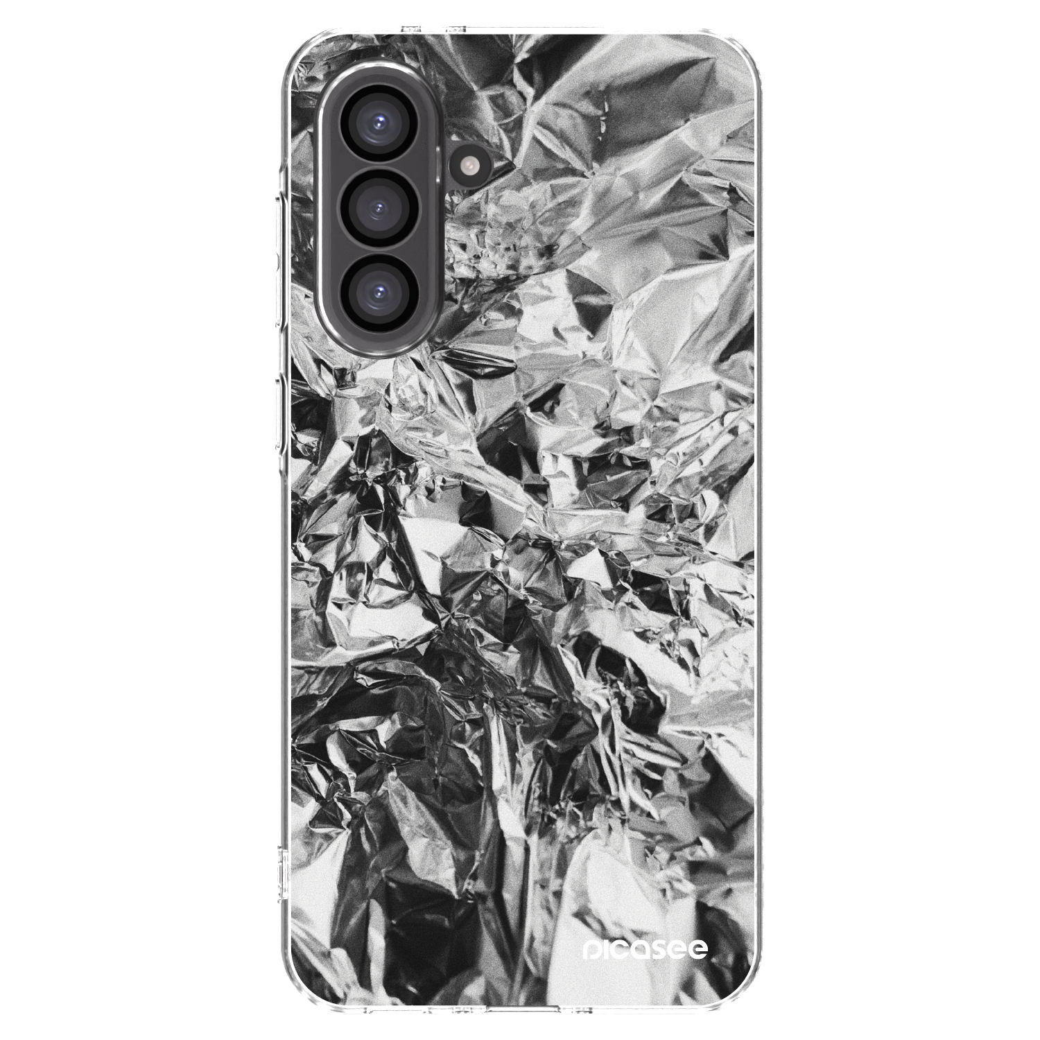 Picasee silikónový prehľadný obal pre Samsung Galaxy A36 5G - Chrome