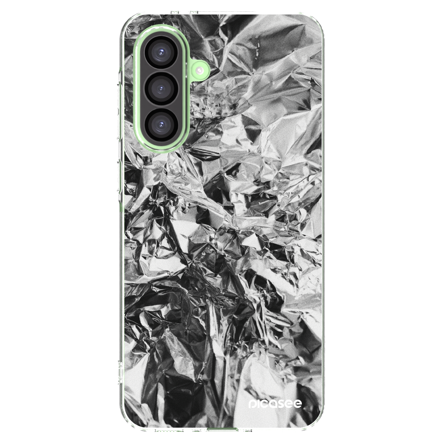 Picasee silikónový prehľadný obal pre Samsung Galaxy A26 5G A266B - Chrome