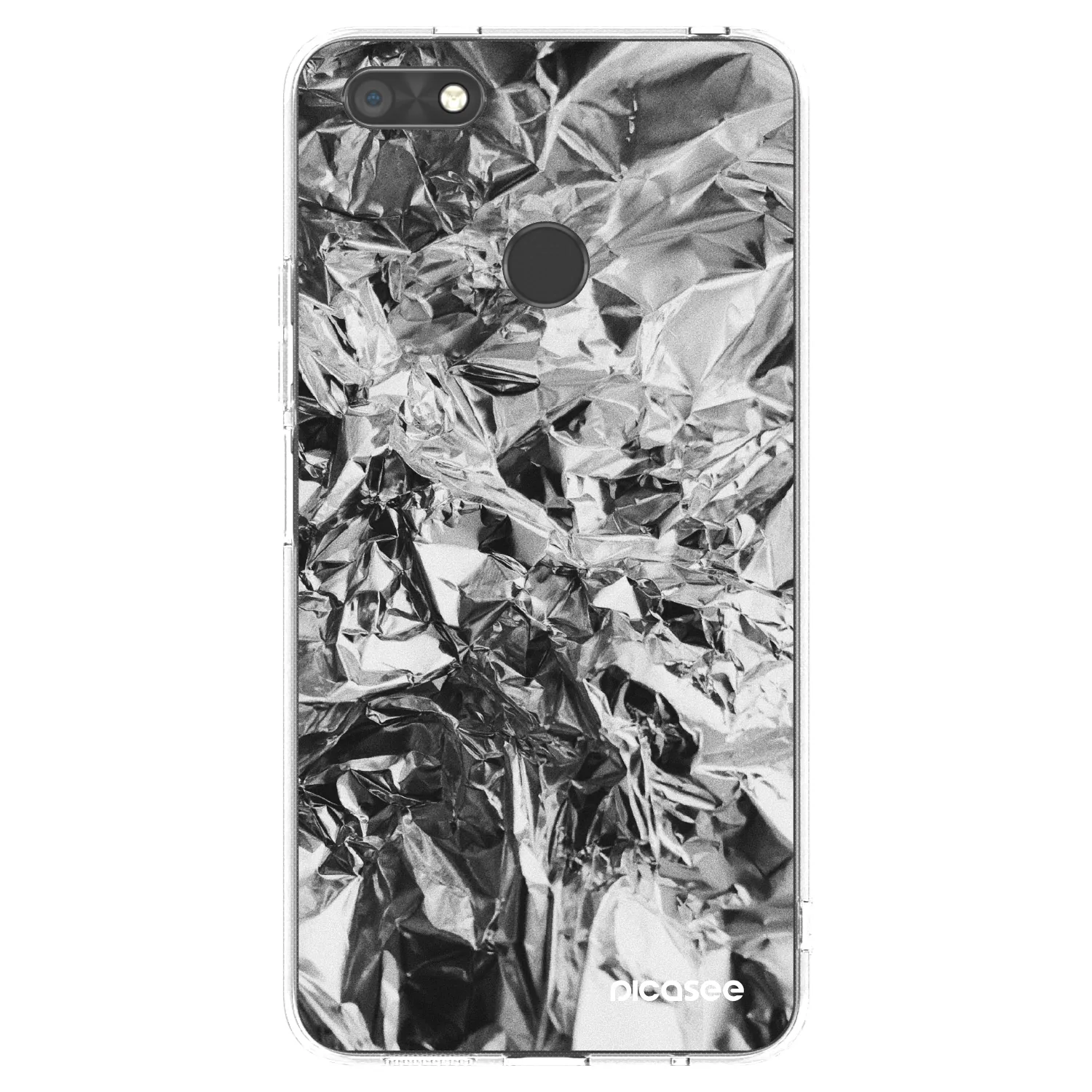 Picasee silikónový prehľadný obal pre Huawei P9 Lite Mini - Chrome