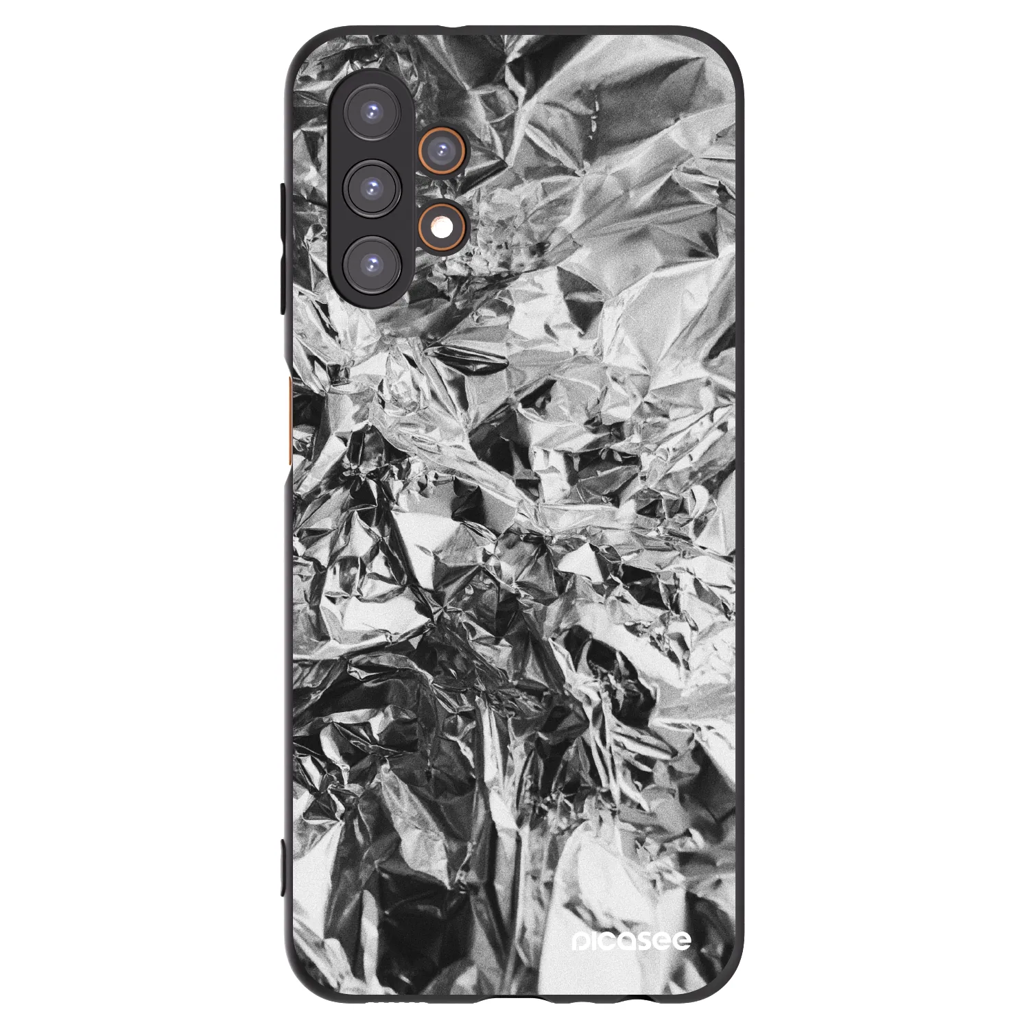 Picasee silikónový čierny obal pre Samsung Galaxy A13 5G - Chrome