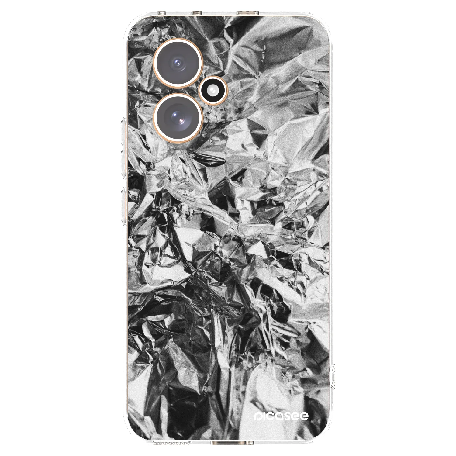 Silikónový prehľadný obal pre Honor 400 5G - Chrome