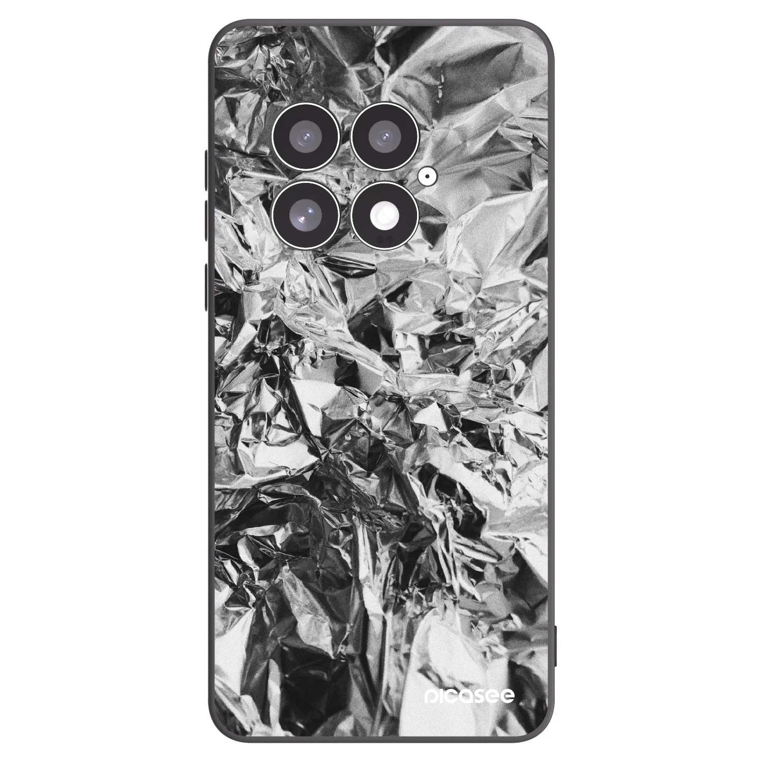 Picasee silikónový čierny obal pre OnePlus 13 5G - Chrome