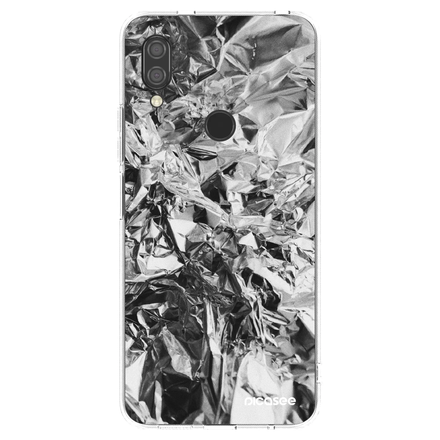 Picasee silikónový prehľadný obal pre Xiaomi Redmi 7 - Chrome
