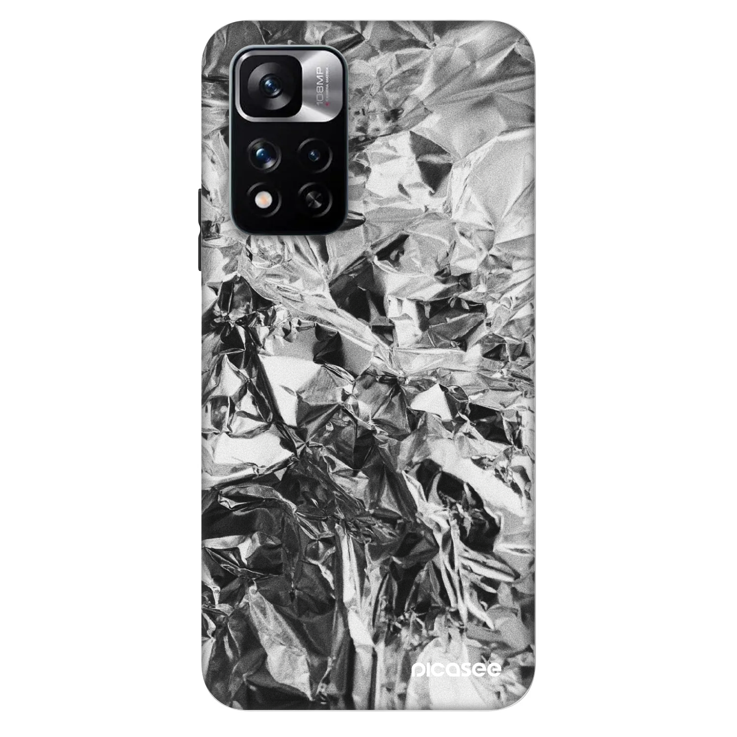Picasee Fashion Case pre Xiaomi Redmi Note 11 Pro 5G - Chrome
