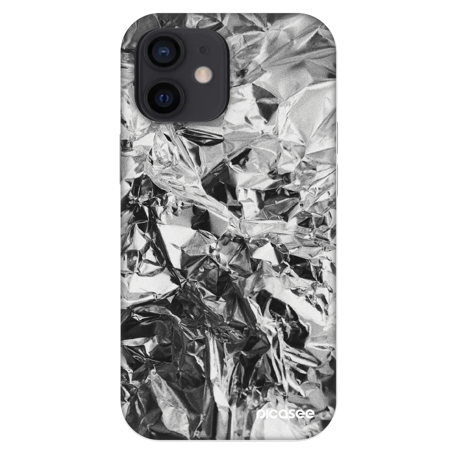 Picasee Fashion Case pre Apple iPhone 12 mini - Chrome