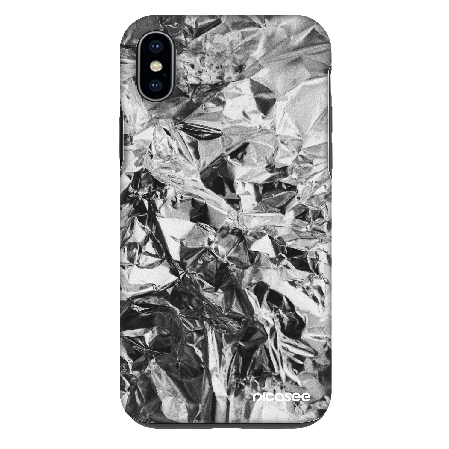 Picasee Fashion Case pre Apple iPhone XS Max - Chrome