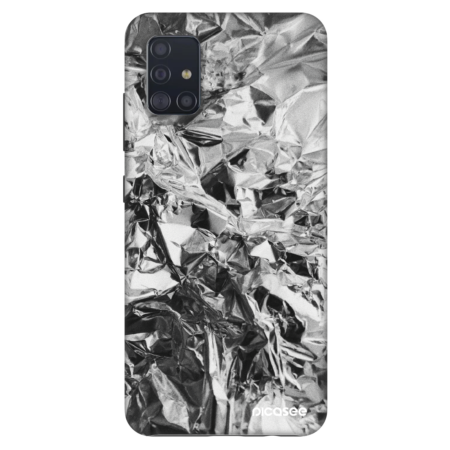 Picasee Fashion Case pre Samsung Galaxy A51 A515F - Chrome