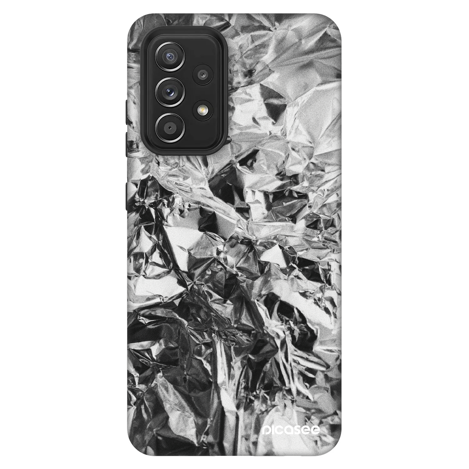 Picasee Fashion Case pre Samsung Galaxy A52 5G A525F - Chrome