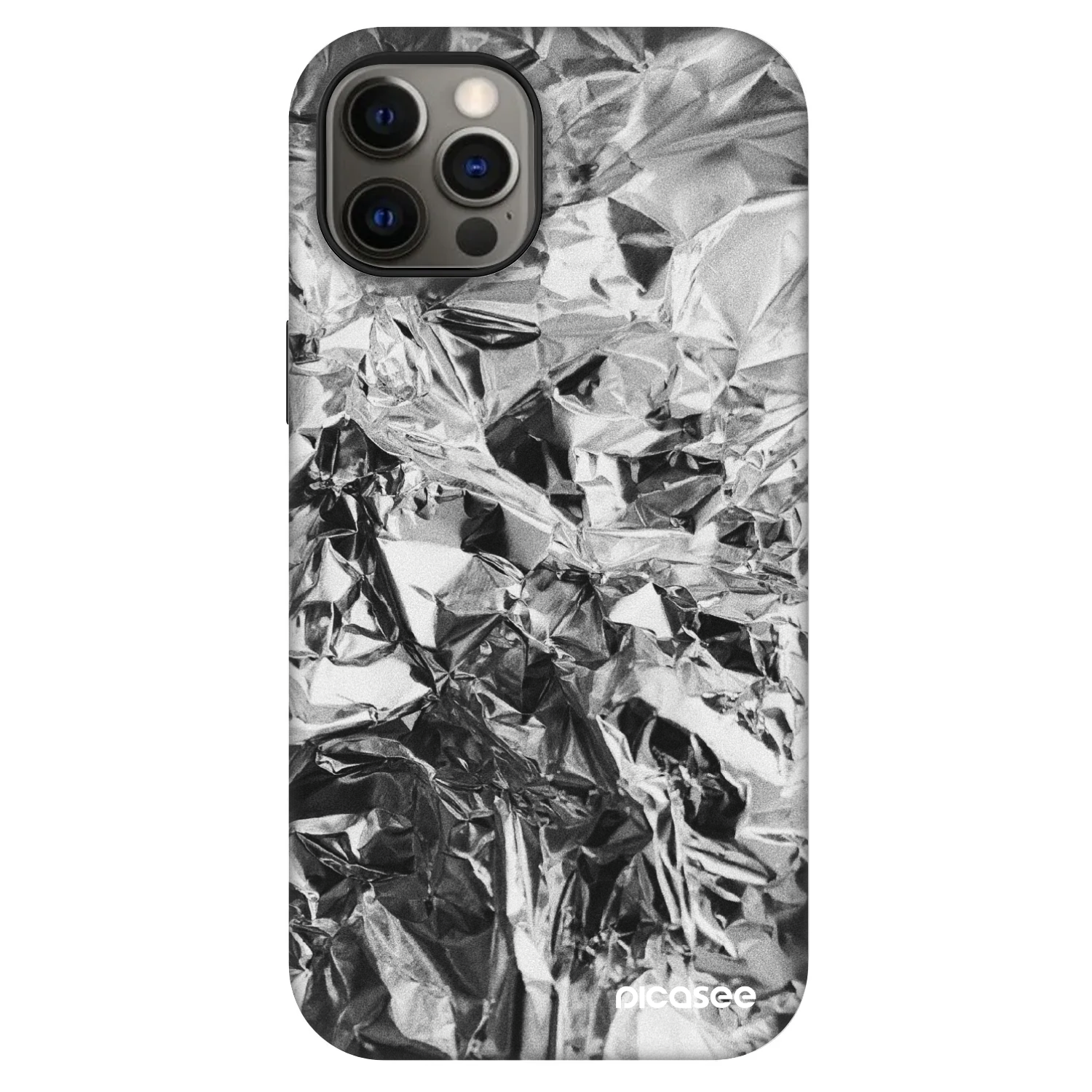 Picasee Fashion Case MagSafe pre Apple iPhone 12 - Chrome