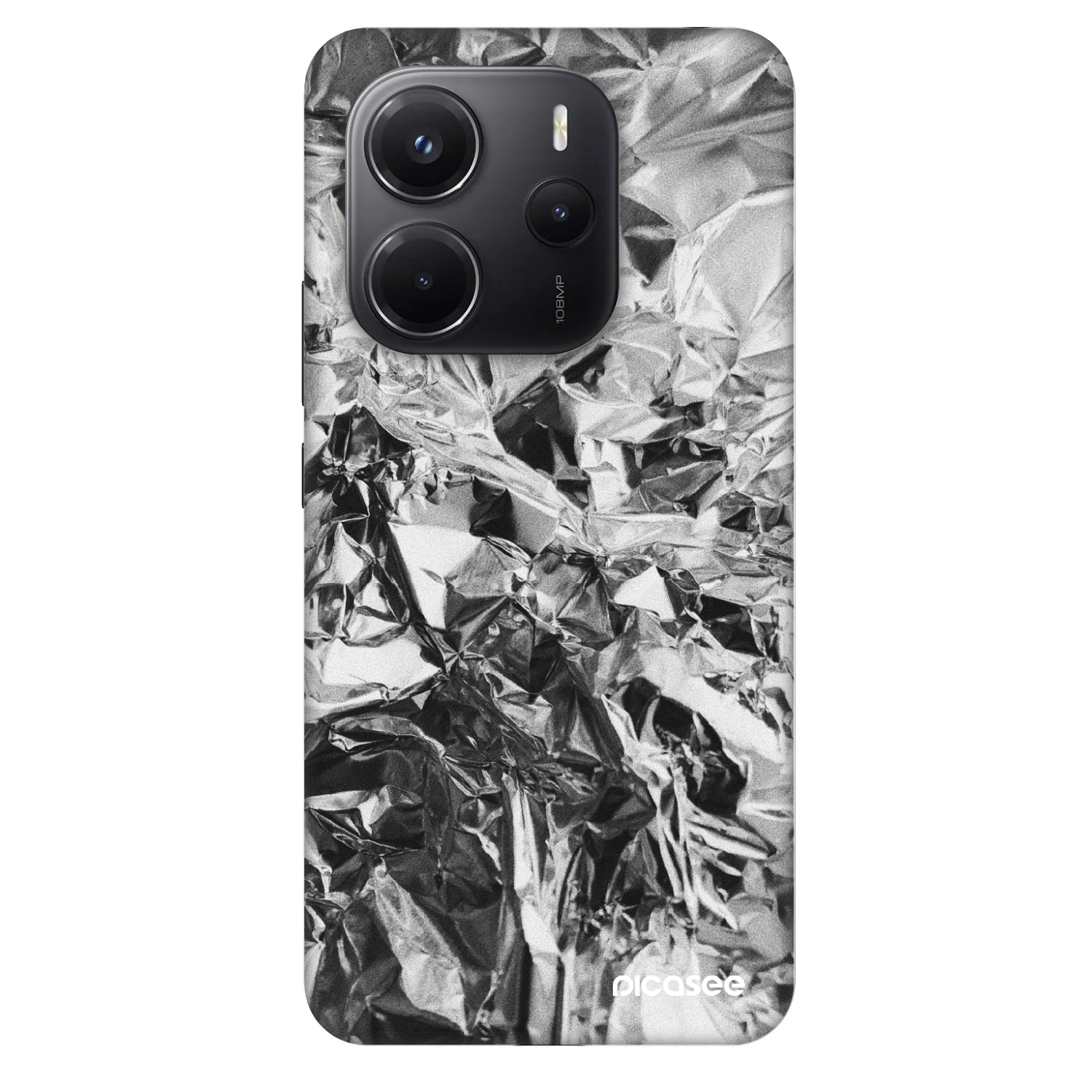 Picasee Fashion Case pre Xiaomi Redmi Note 14 4G - Chrome