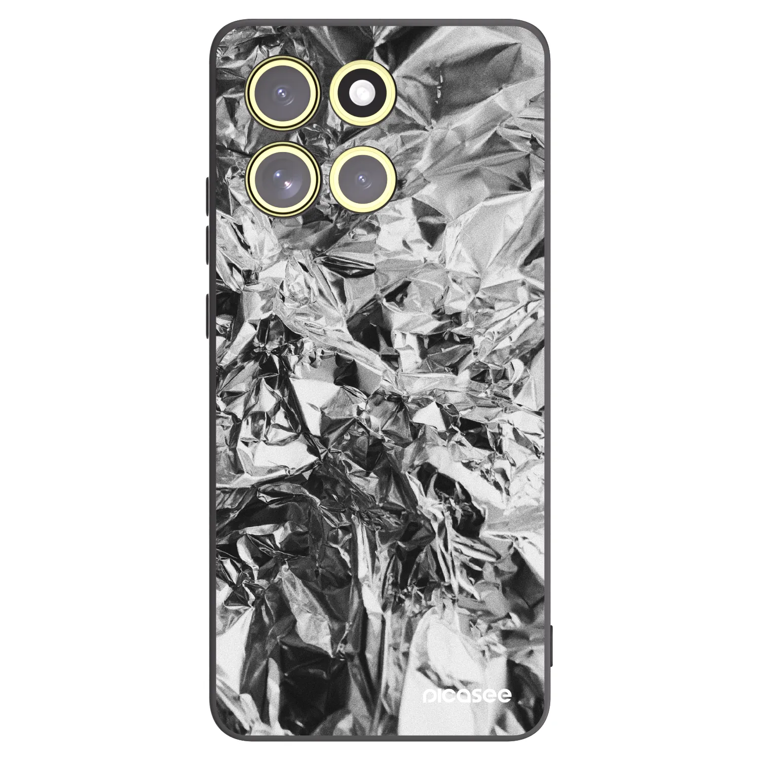 Picasee silikónový čierny obal pre Motorola Moto G86 5G - Chrome
