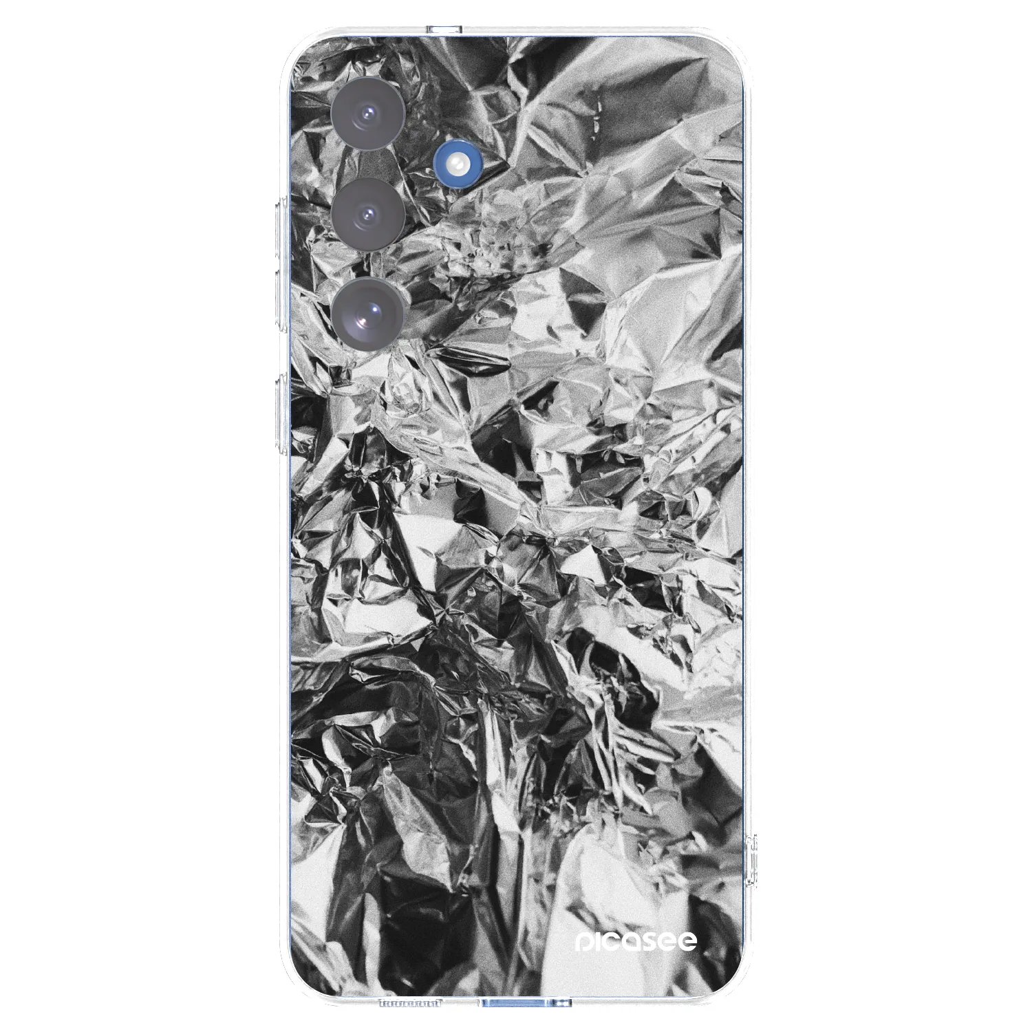 Picasee silikónový prehľadný obal pre Samsung Galaxy S25 FE 5G - Chrome