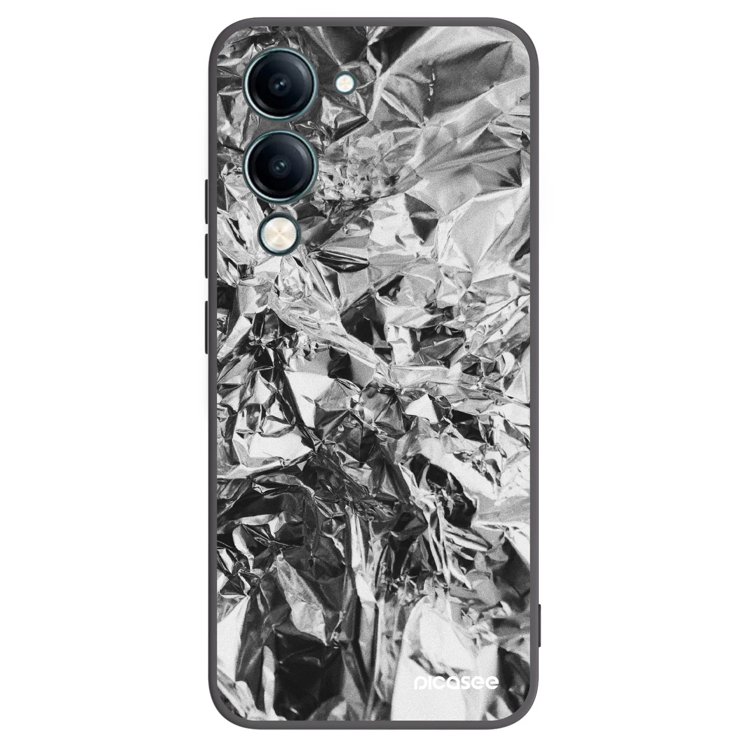 Picasee silikónový čierny obal pre Vivo Y29s 5G - Chrome