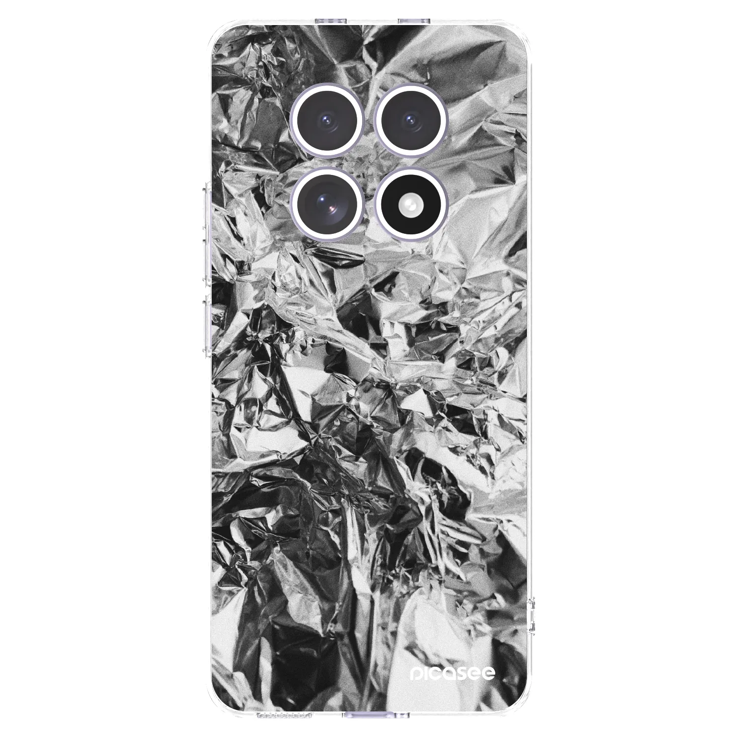 Picasee silikónový prehľadný obal pre Xiaomi Redmi Note 15 - Chrome