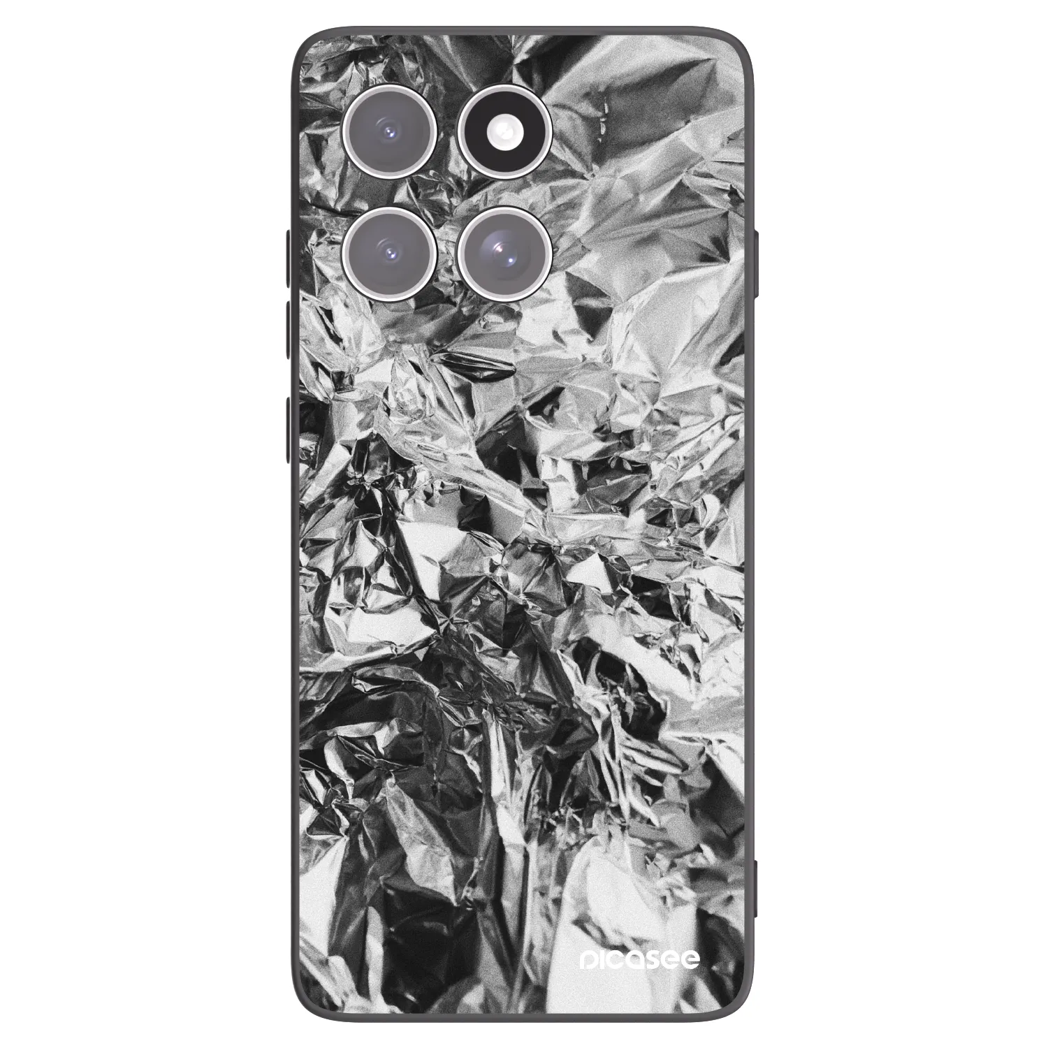 Silikónový čierny obal pre Motorola Edge 60 Fusion - Chrome