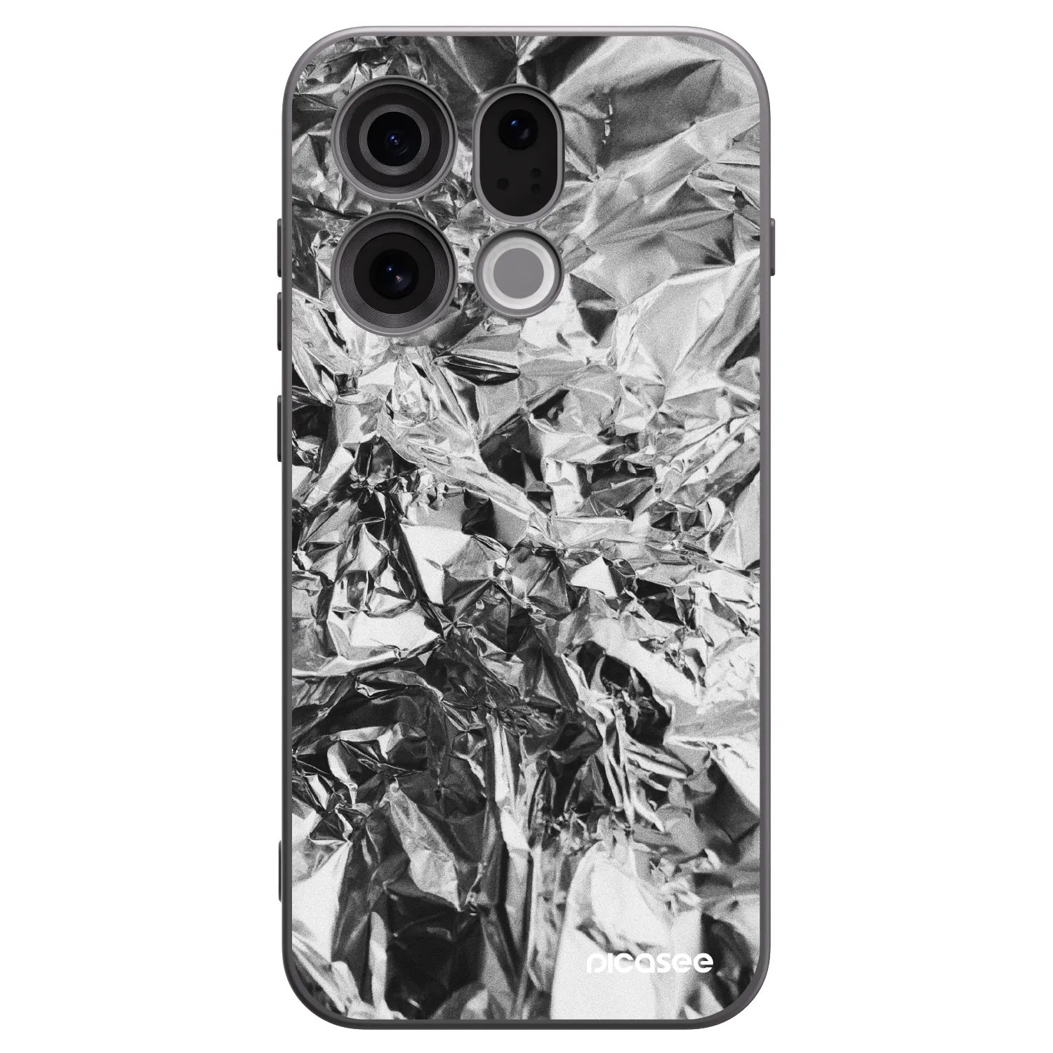 Picasee silikónový čierny obal pre OPPO Find X9 - Chrome