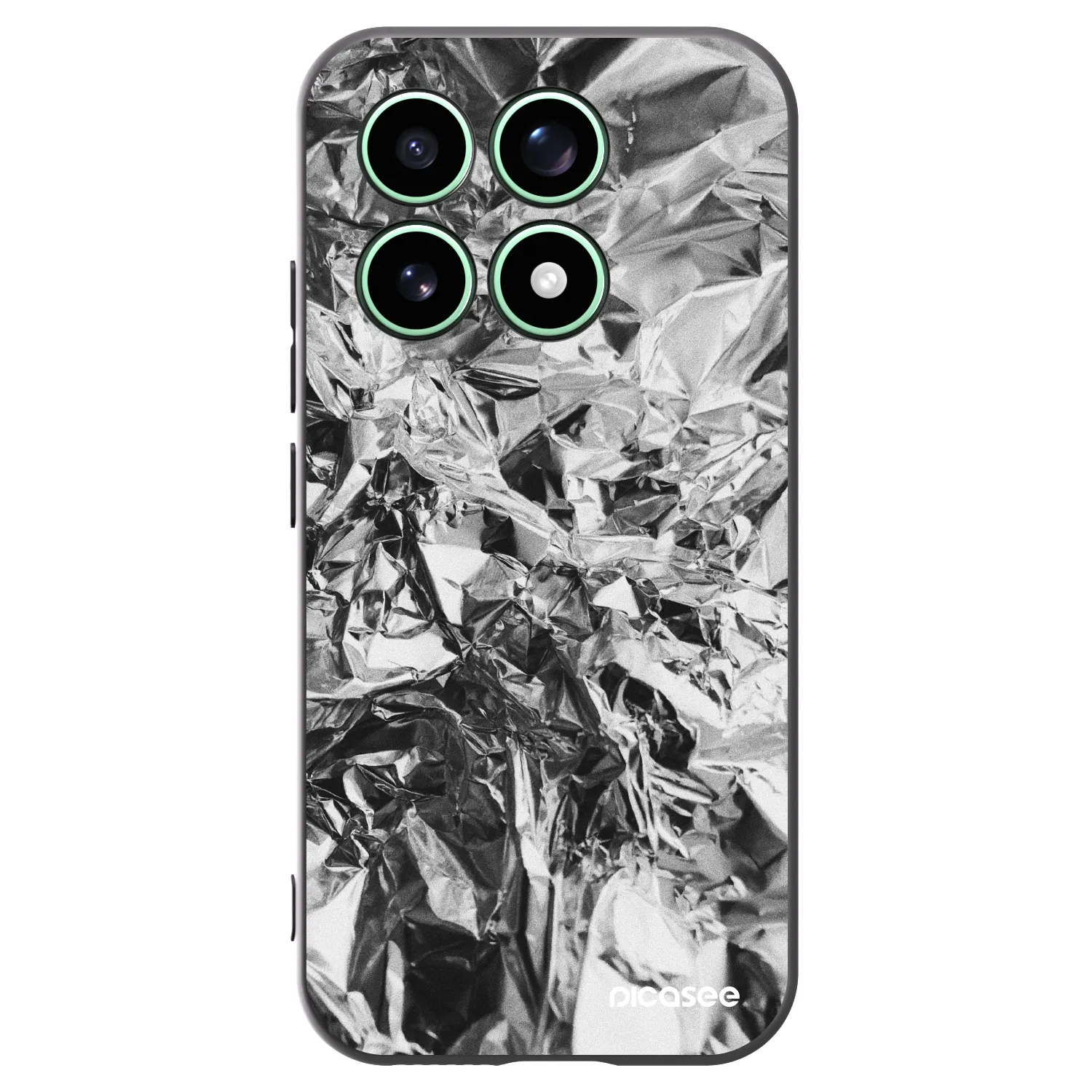 Picasee silikónový čierny obal pre Xiaomi 17 - Chrome
