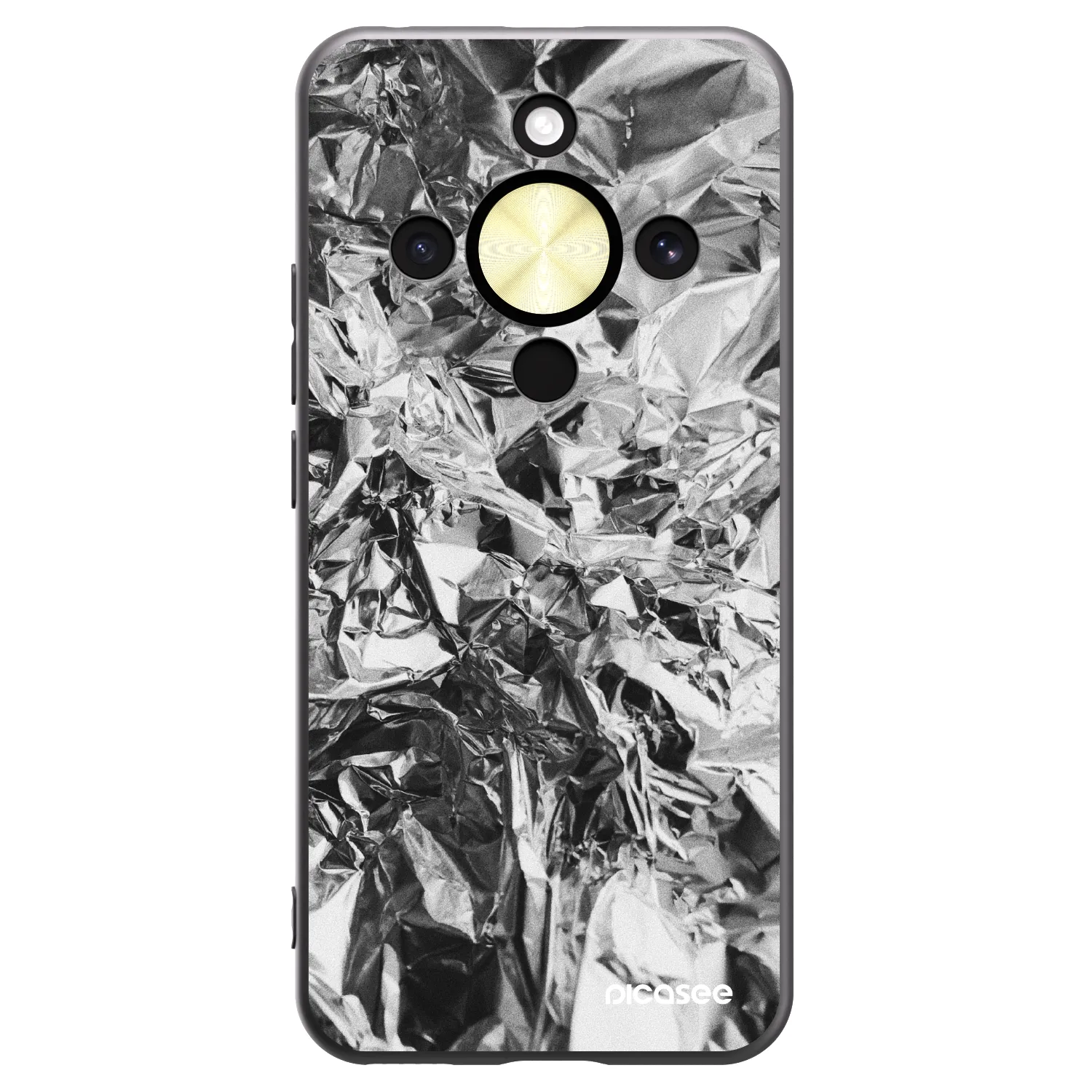 Picasee silikónový čierny obal pre Honor Magic8 Lite 5G - Chrome