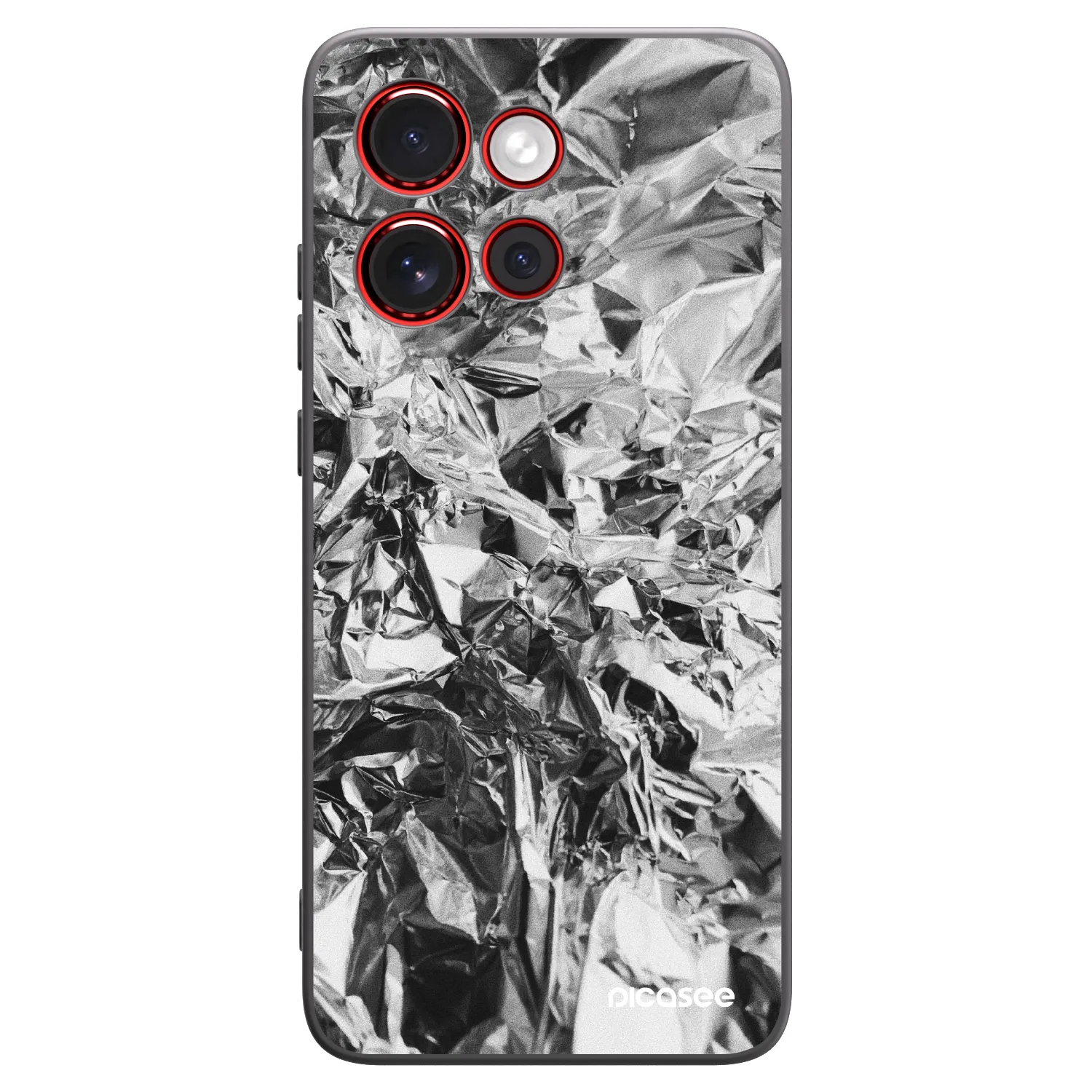 Picasee silikónový čierny obal pre Motorola Edge 60 Neo 5G - Chrome