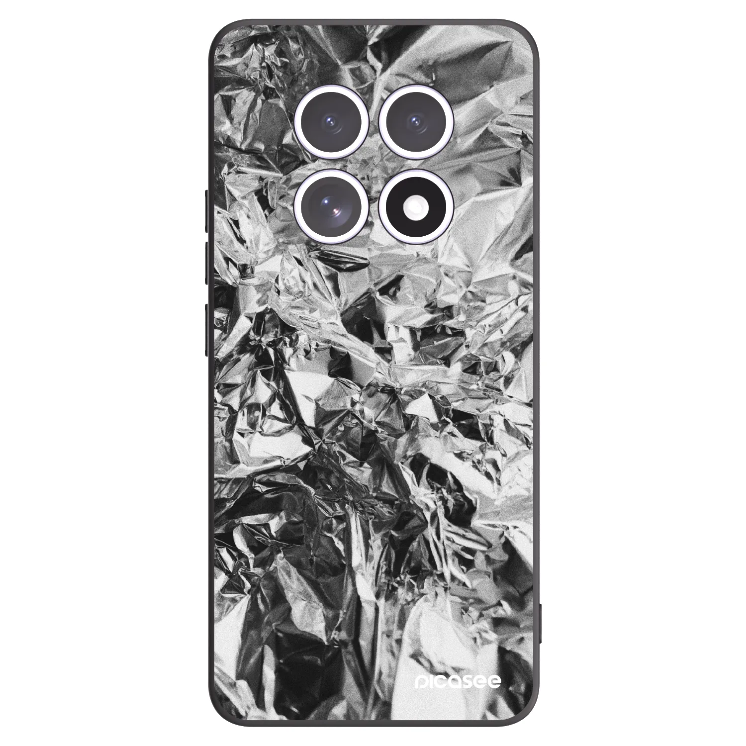 Picasee silikónový čierny obal pre Xiaomi Redmi Note 15 5G - Chrome